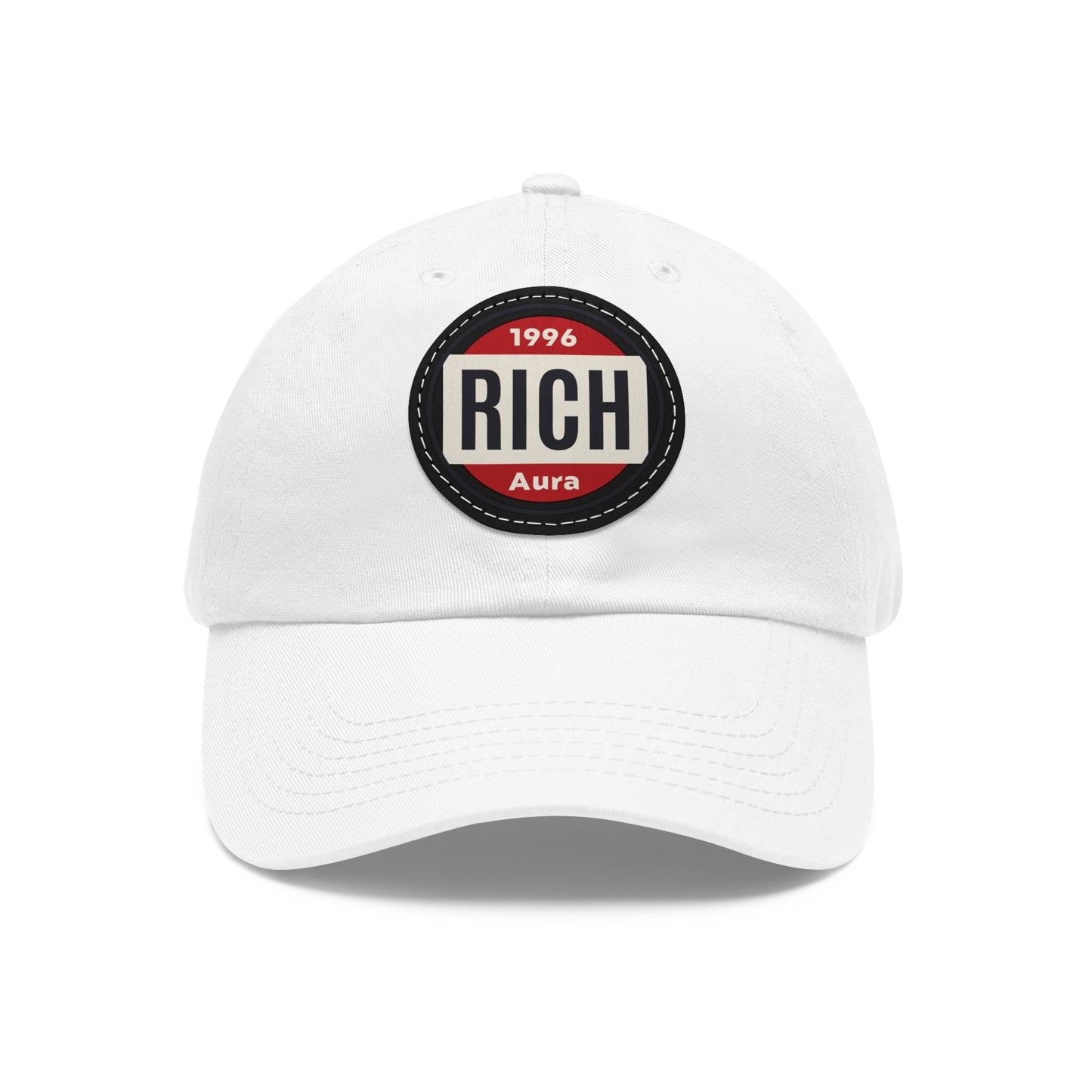 Rich Aura - 1996 Dad Hat w/ Leather Patch (Round)