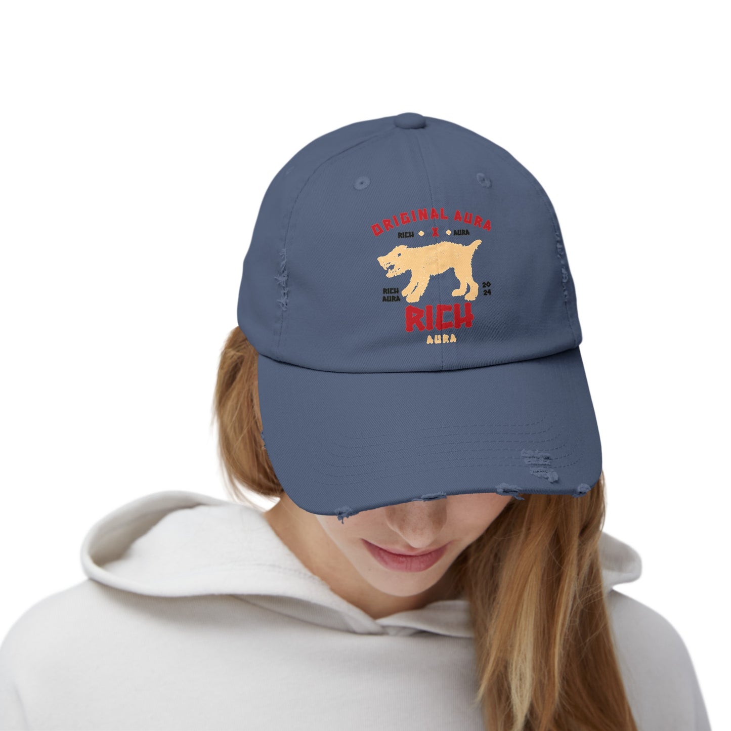 Rich Aura - Mad Dawg Distressed Cap