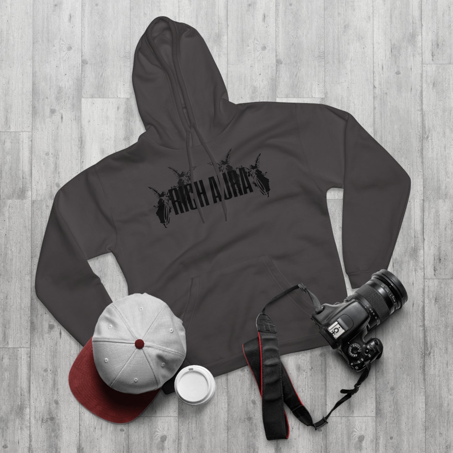 Rich Aura - Light v. Dark Pullover Hoodie - Black