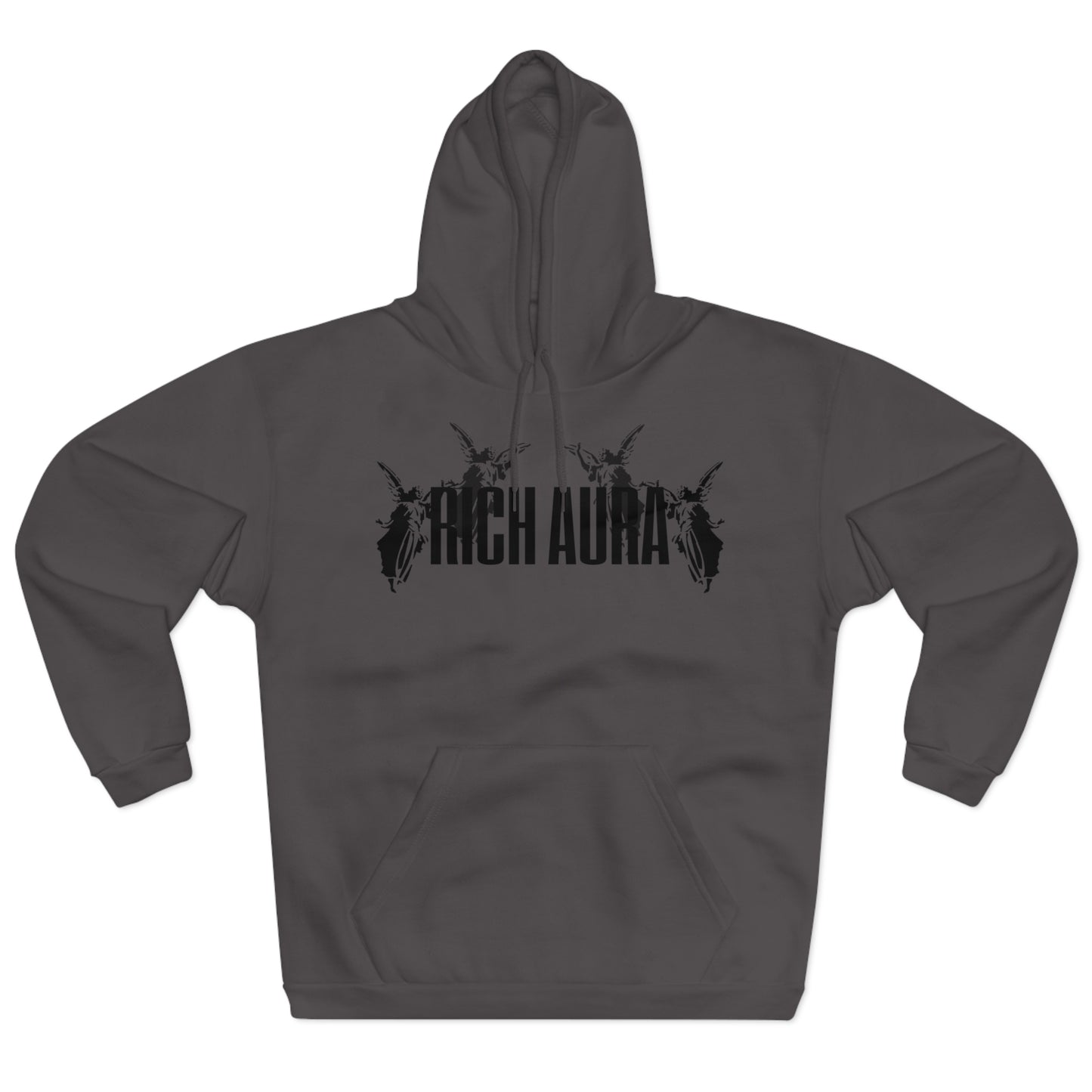 Rich Aura - Light v. Dark Pullover Hoodie - Black