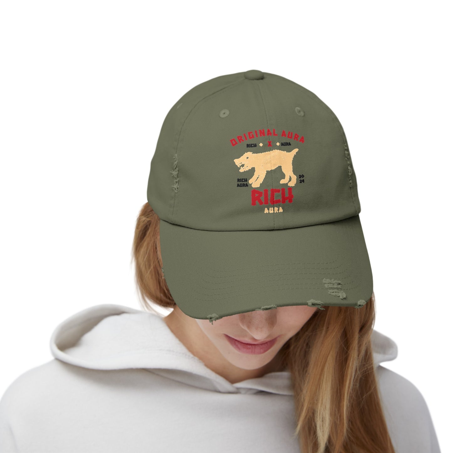 Rich Aura - Mad Dawg Distressed Cap