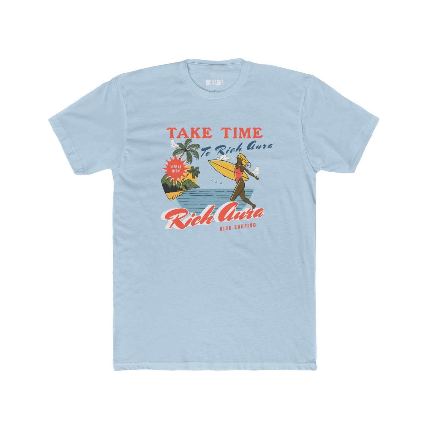 Rich Aura - Rich Surfing Graphic Tee
