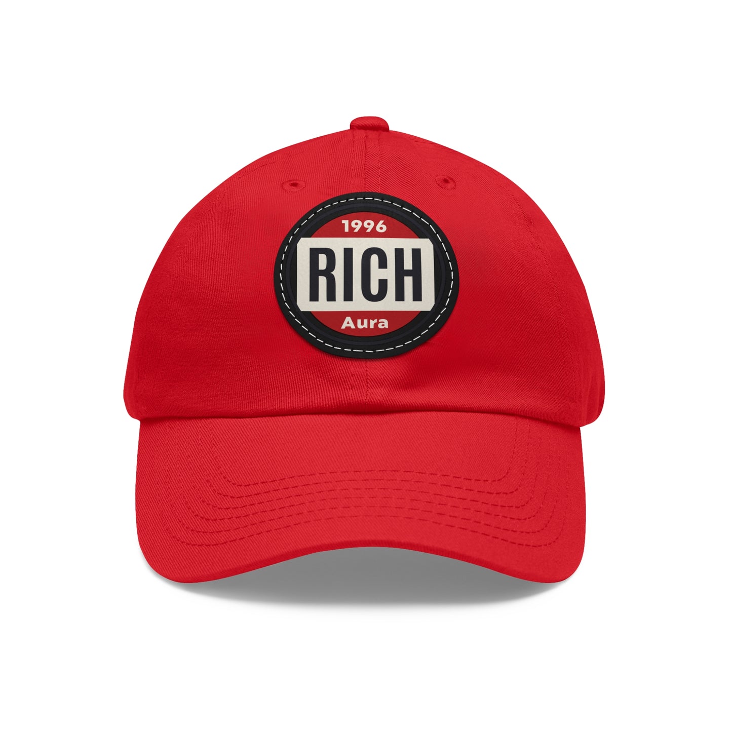 Rich Aura - 1996 Dad Hat w/ Leather Patch (Round)