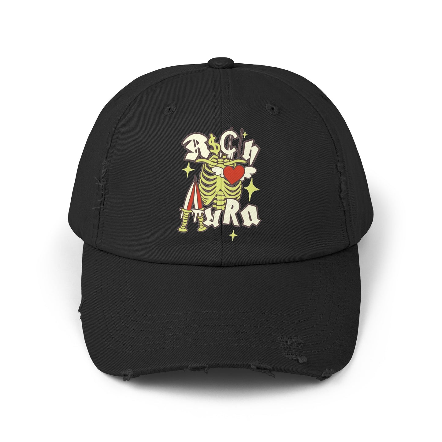 Rich Aura - Rich Love Distressed Cap