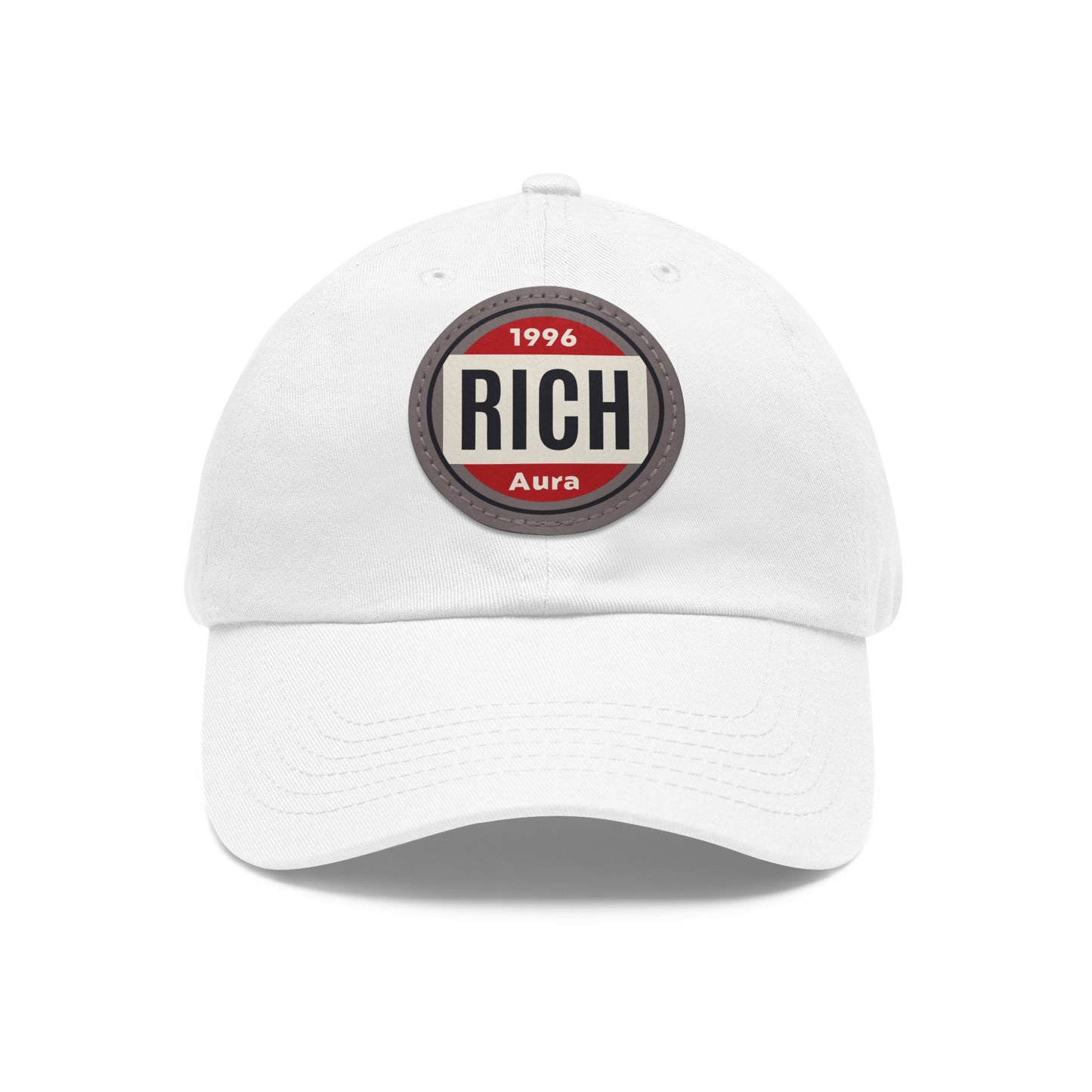 Rich Aura - 1996 Dad Hat w/ Leather Patch (Round)
