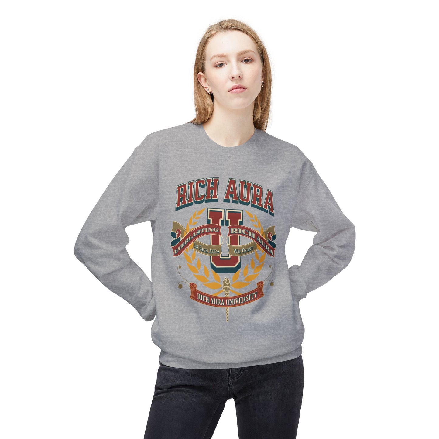 Rich Aura University Sweatshirt