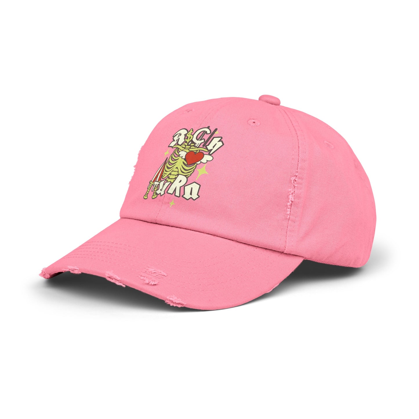 Rich Aura - Rich Love Distressed Cap
