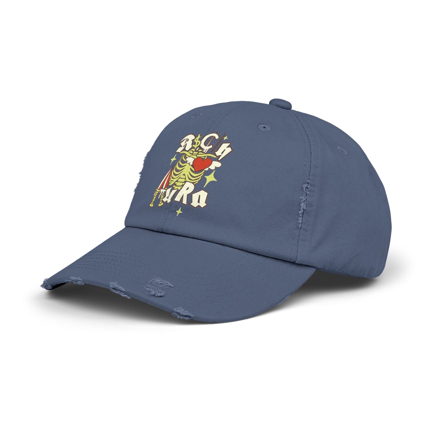 Rich Aura - Rich Love Distressed Cap