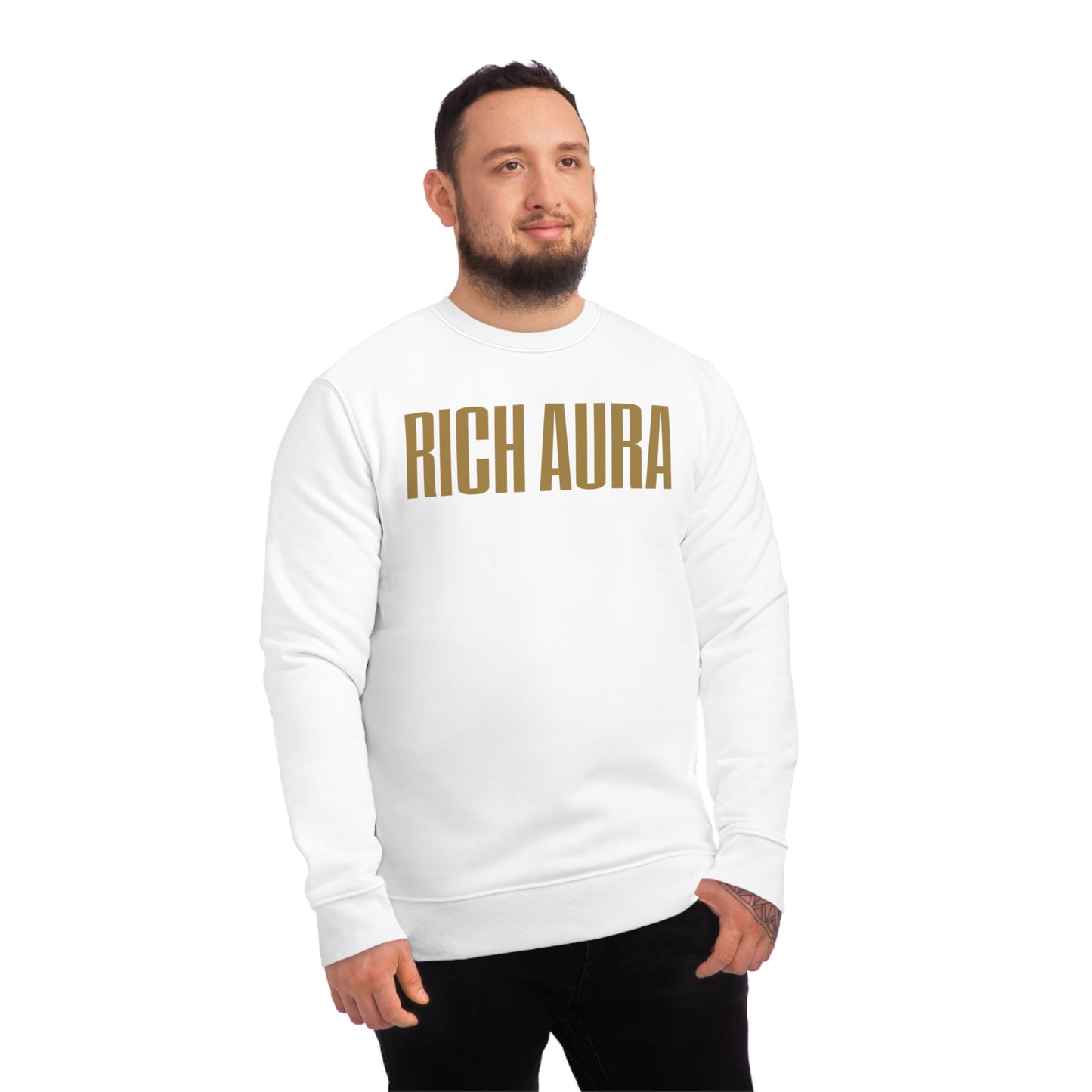 Rich Aura Original Aura - Gold Rich Aura Sweatshirt