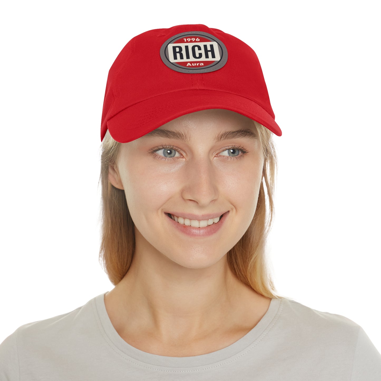 Rich Aura - 1996 Dad Hat w/ Leather Patch (Round)