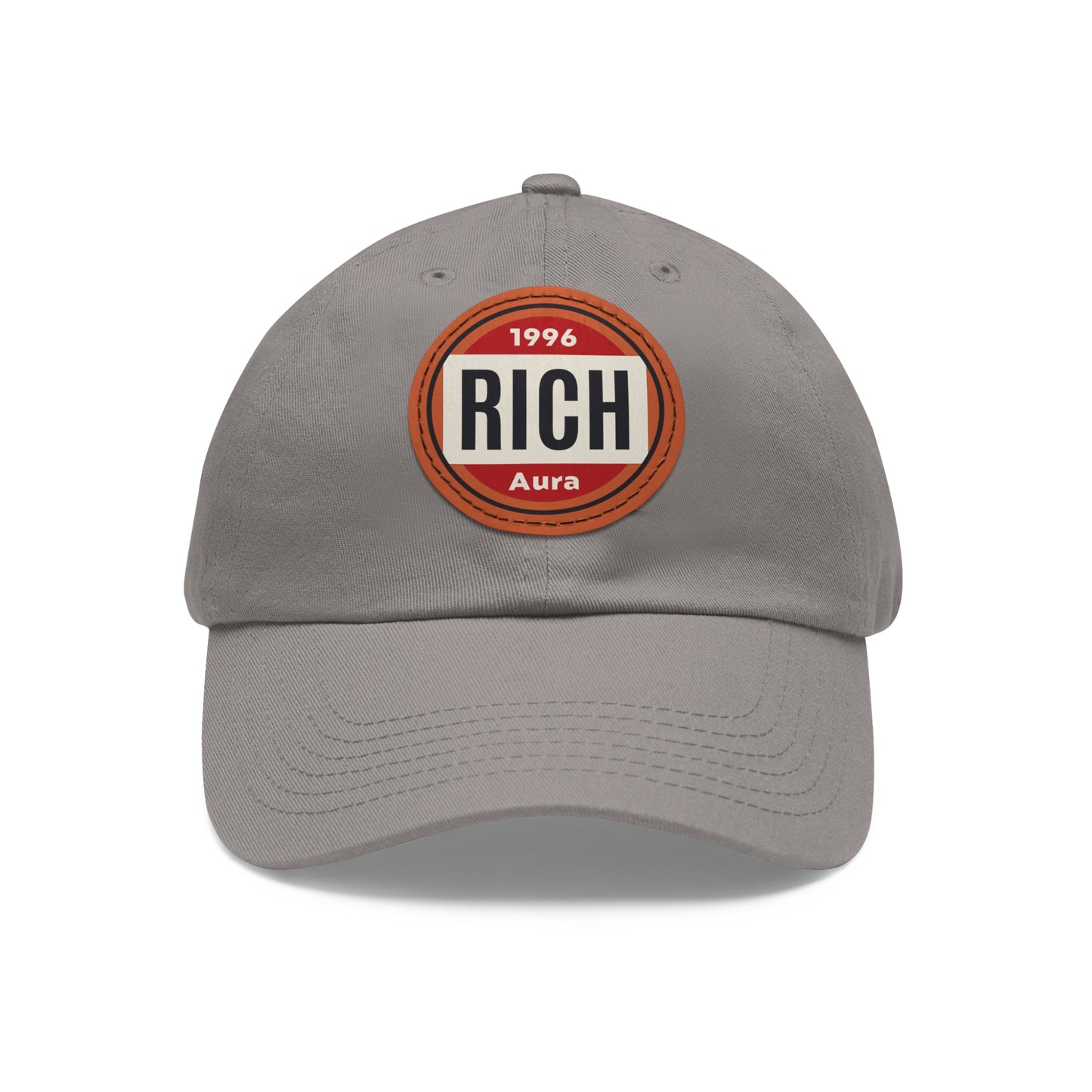 Rich Aura - 1996 Dad Hat w/ Leather Patch (Round)
