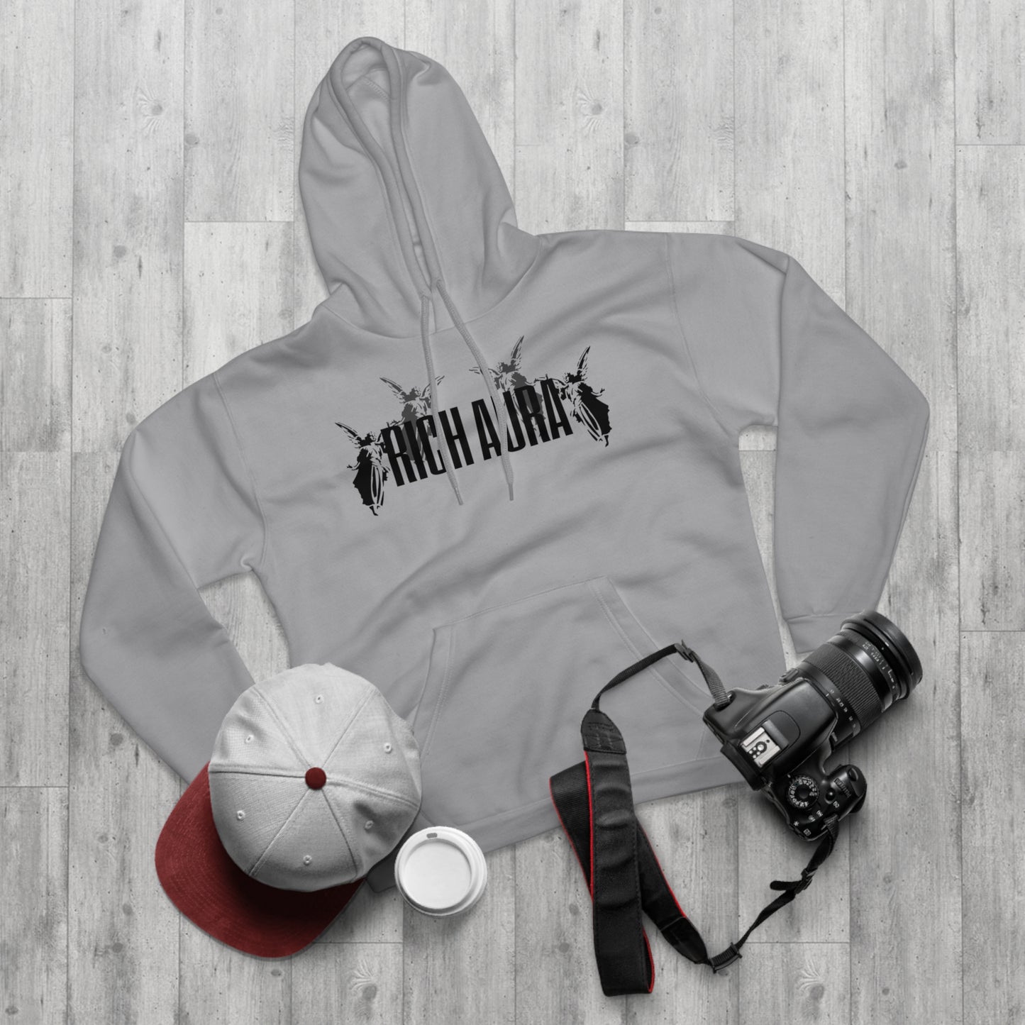 Rich Aura - Light v. Dark Pullover Hoodie - Black