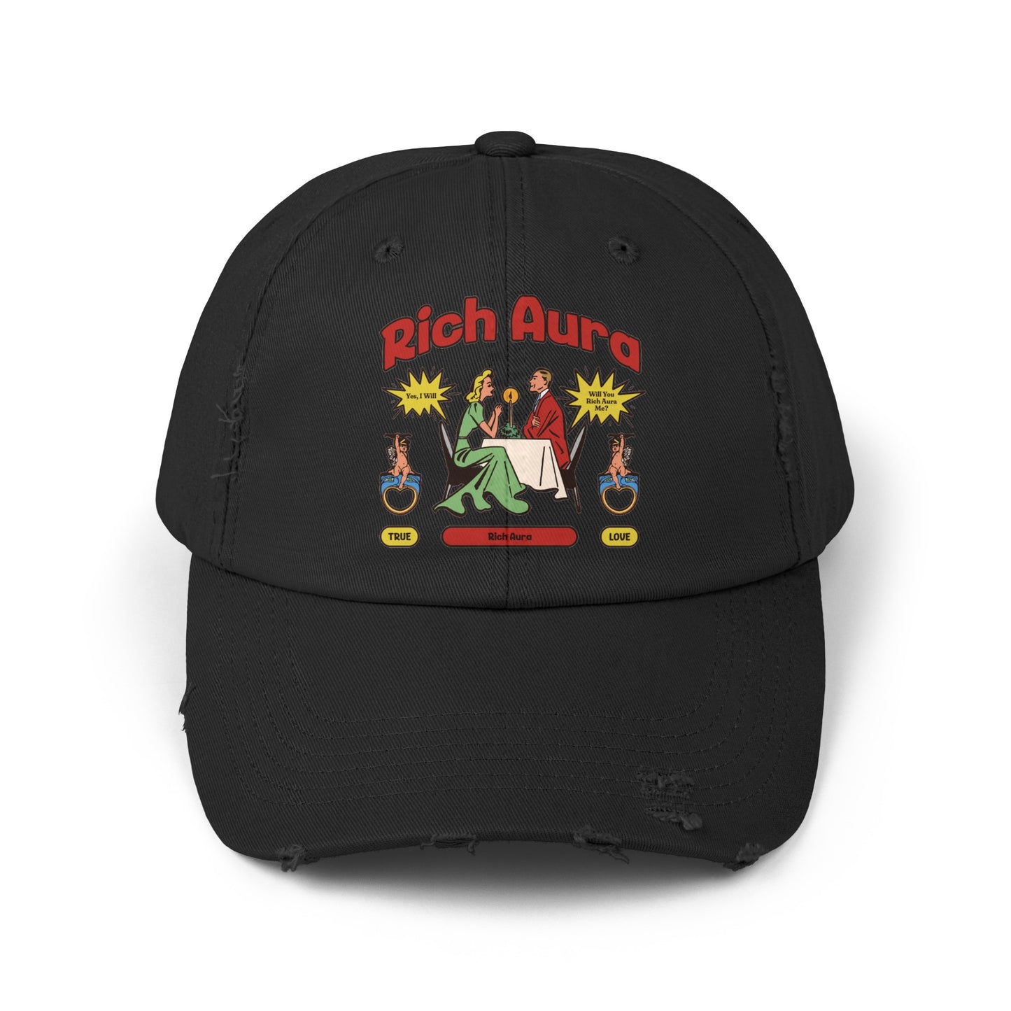Rich Aura - True Love Distressed Cap