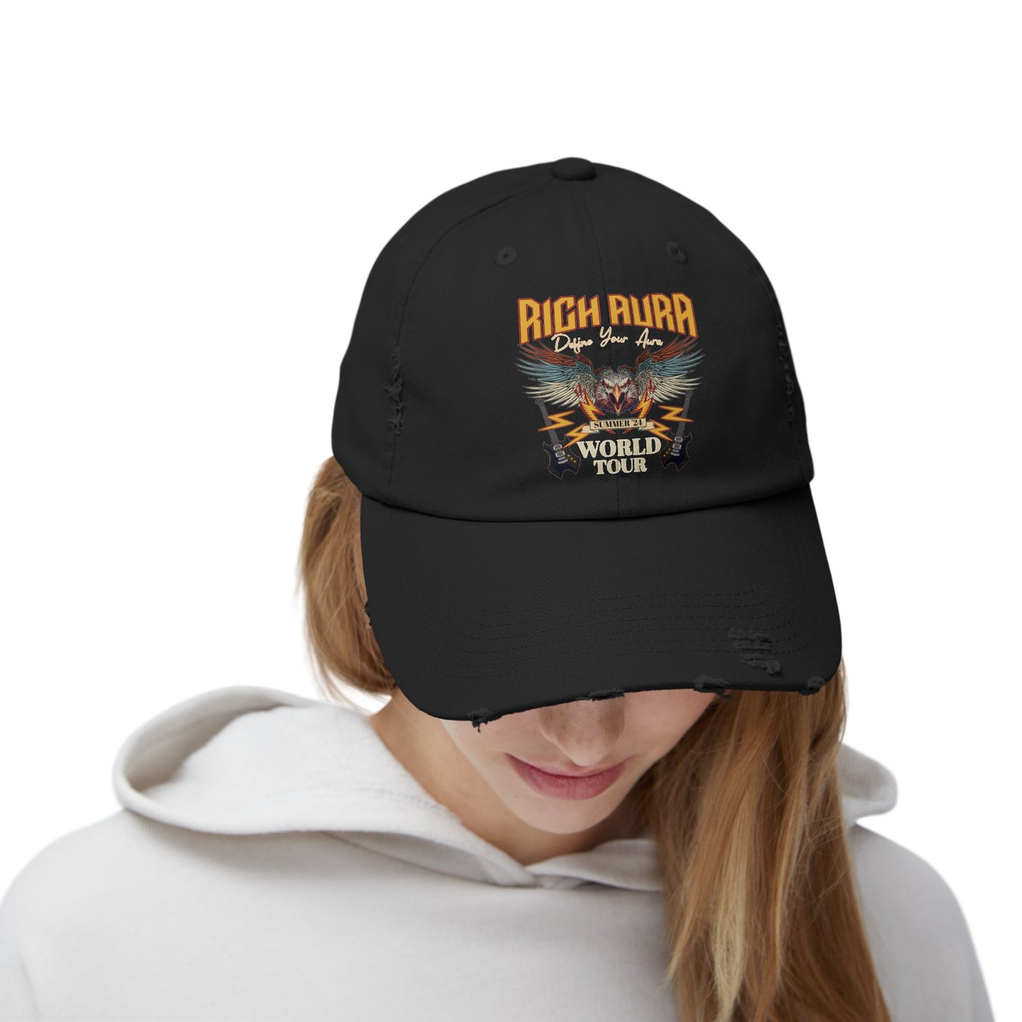 Rich Aura - World Tour Distressed Cap
