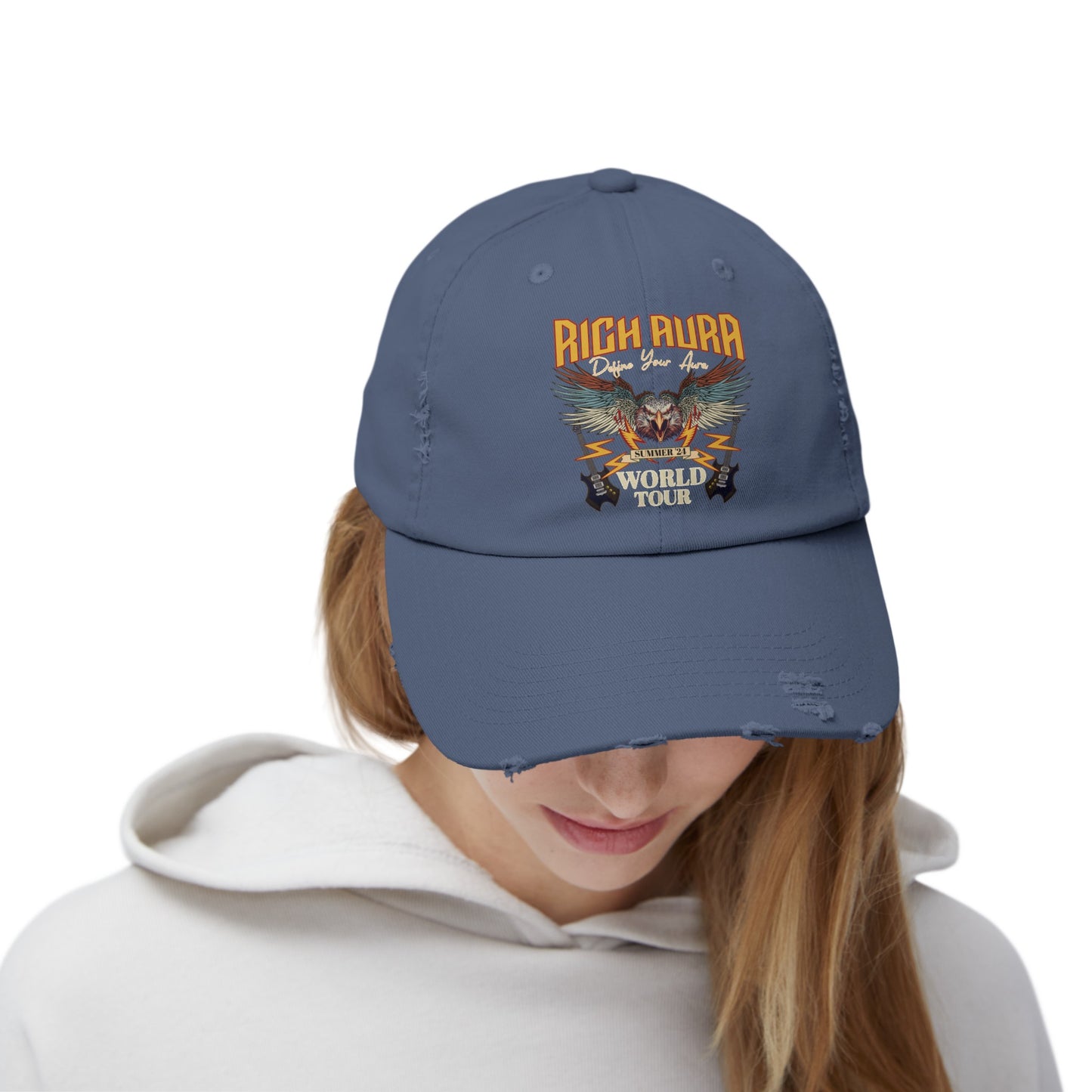 Rich Aura - World Tour Distressed Cap