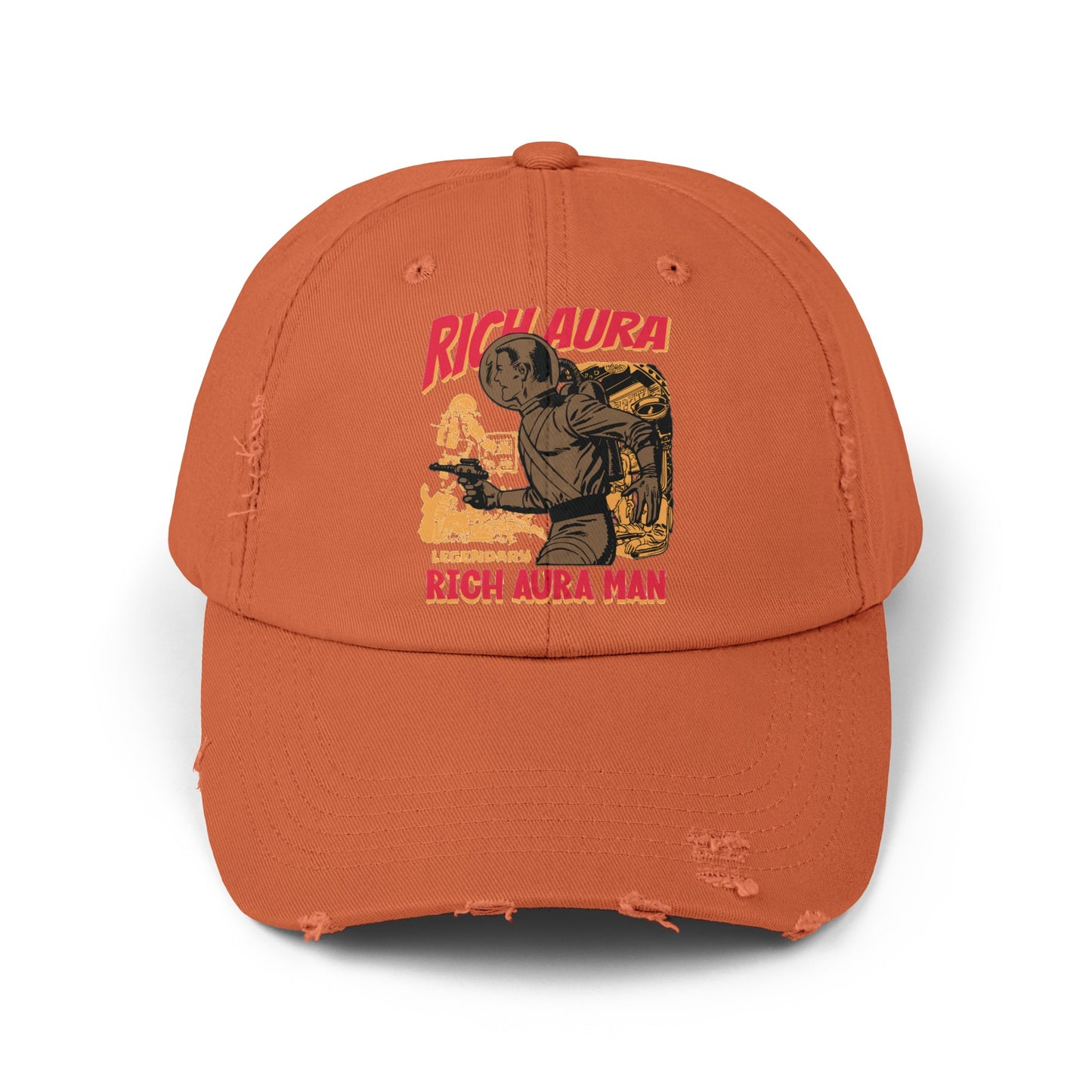 Rich Aura - Rich Aura Man Distressed Cap
