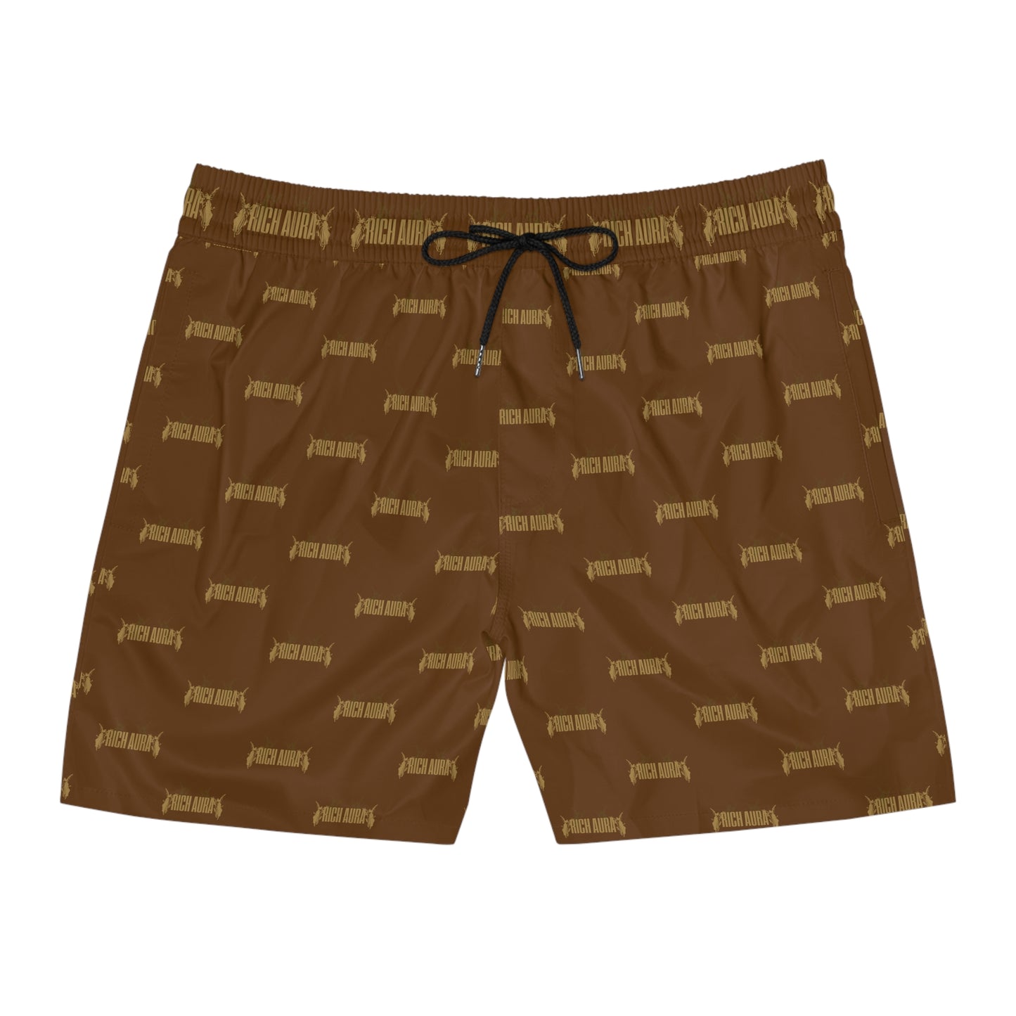Rich Aura - Light V. Dark Swim Shorts - Brown