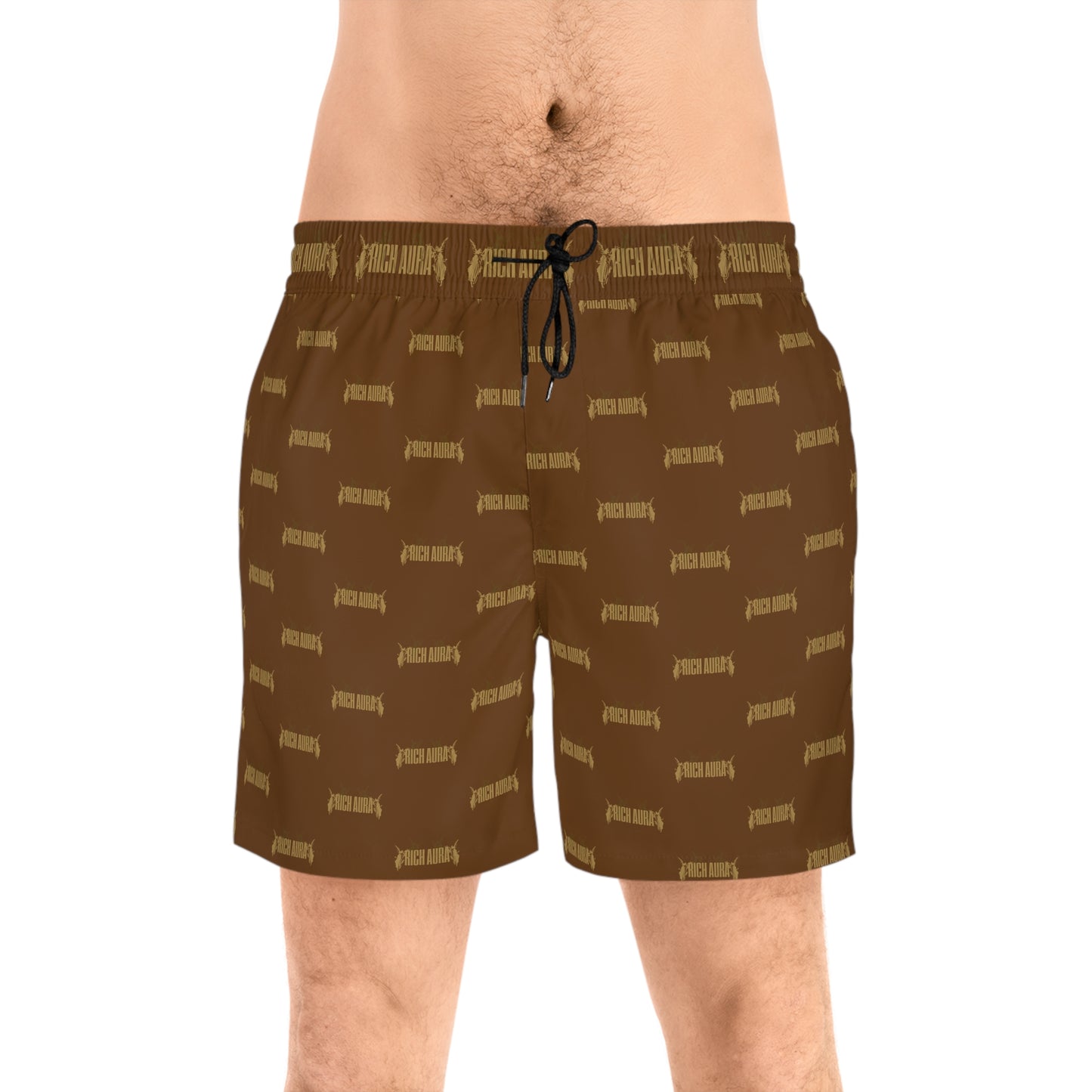 Rich Aura - Light V. Dark Swim Shorts - Brown