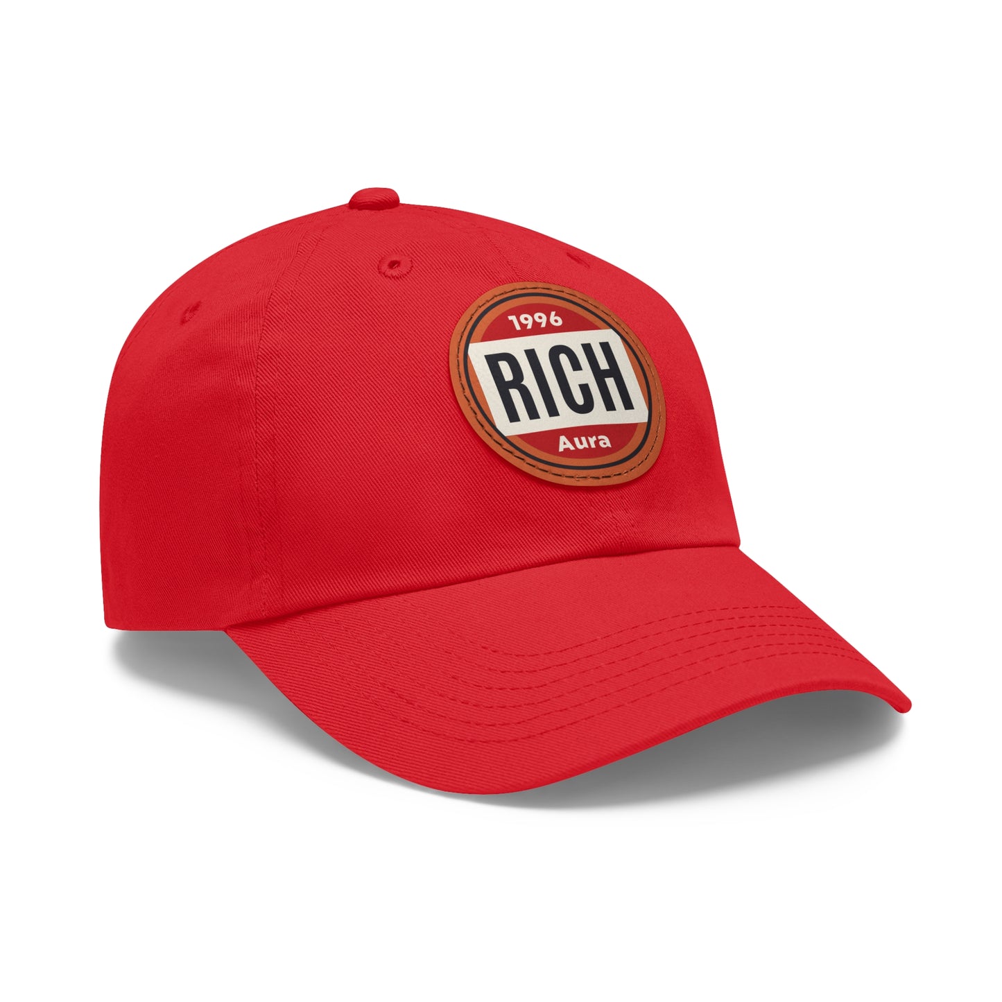 Rich Aura - 1996 Dad Hat w/ Leather Patch (Round)