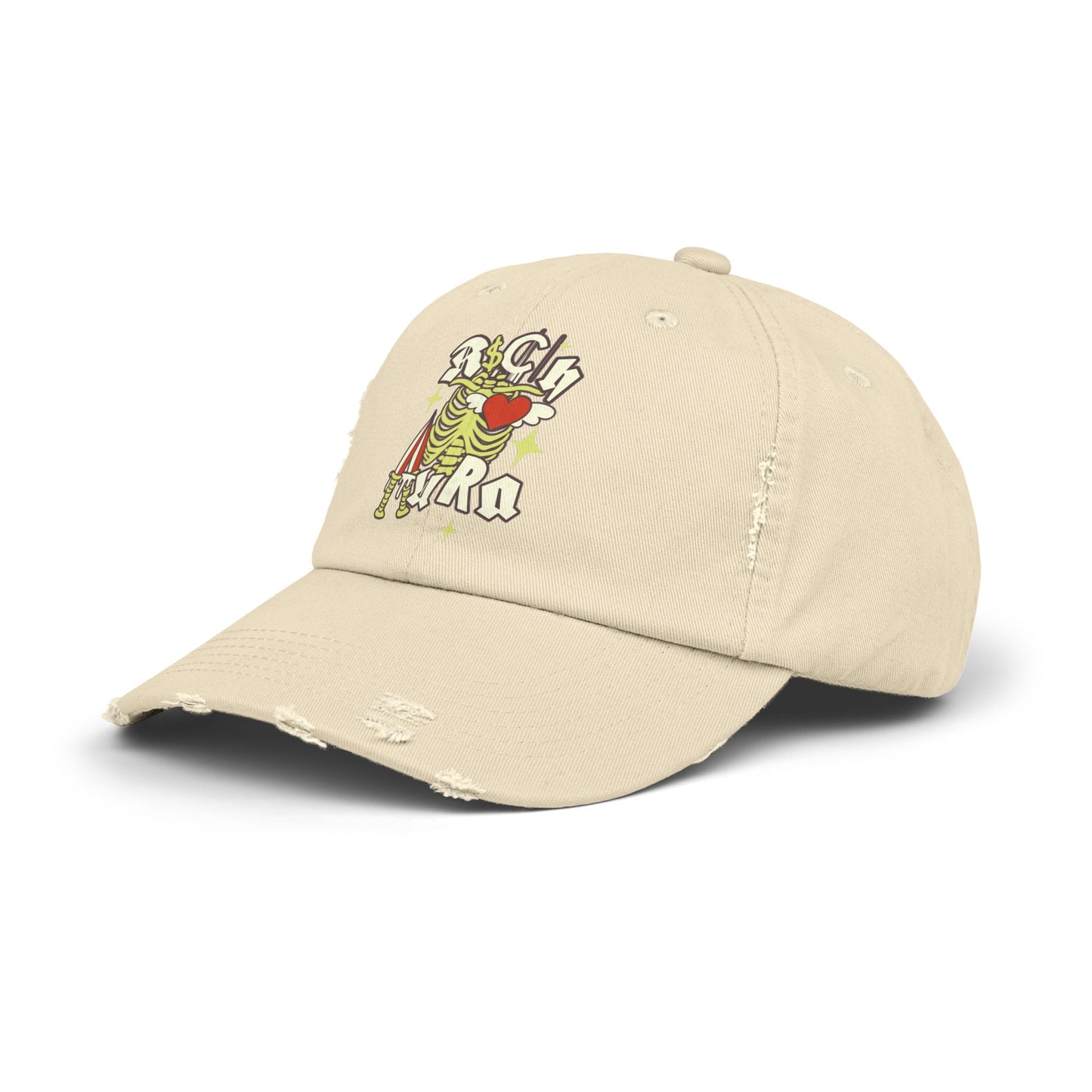 Rich Aura - Rich Love Distressed Cap