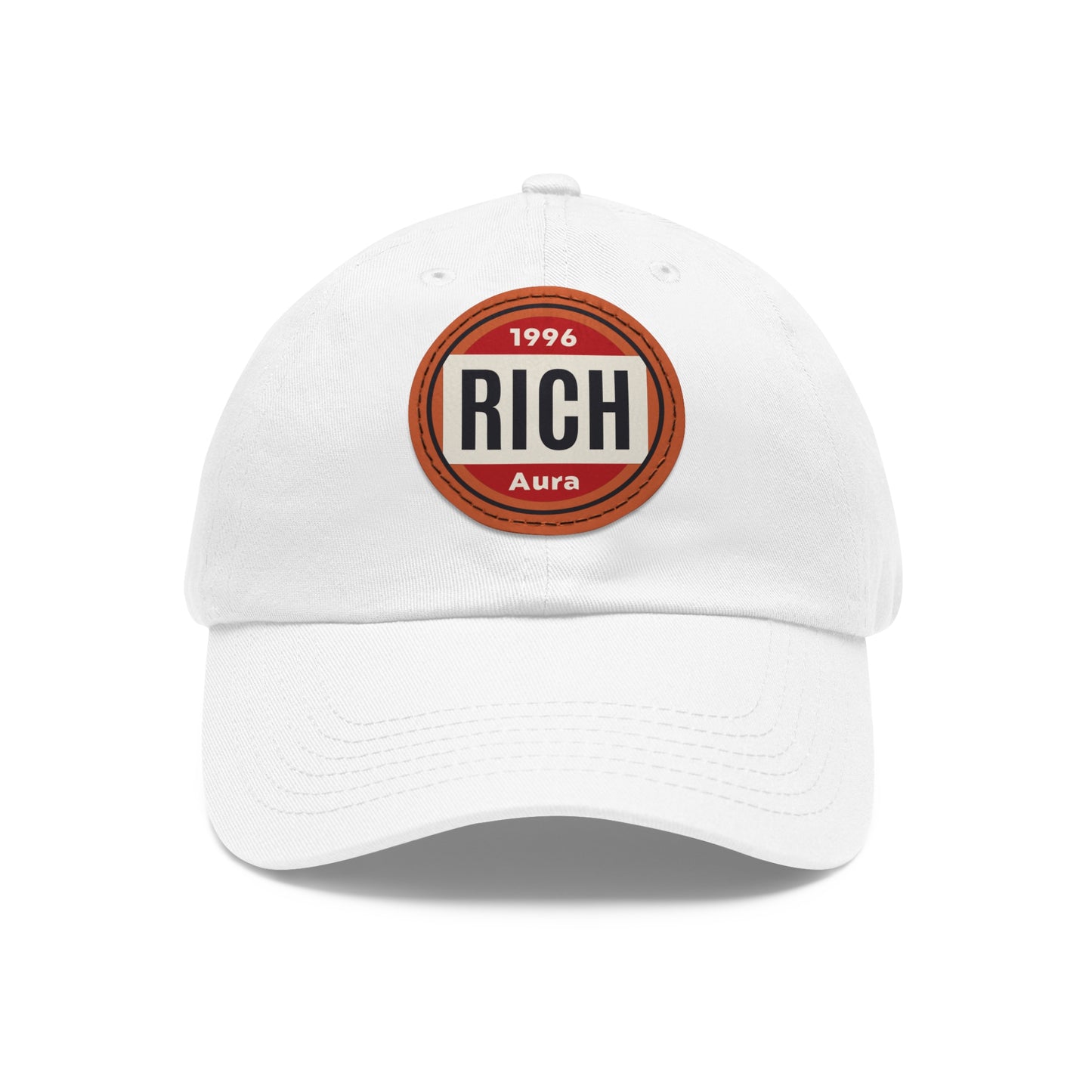 Rich Aura - 1996 Dad Hat w/ Leather Patch (Round)