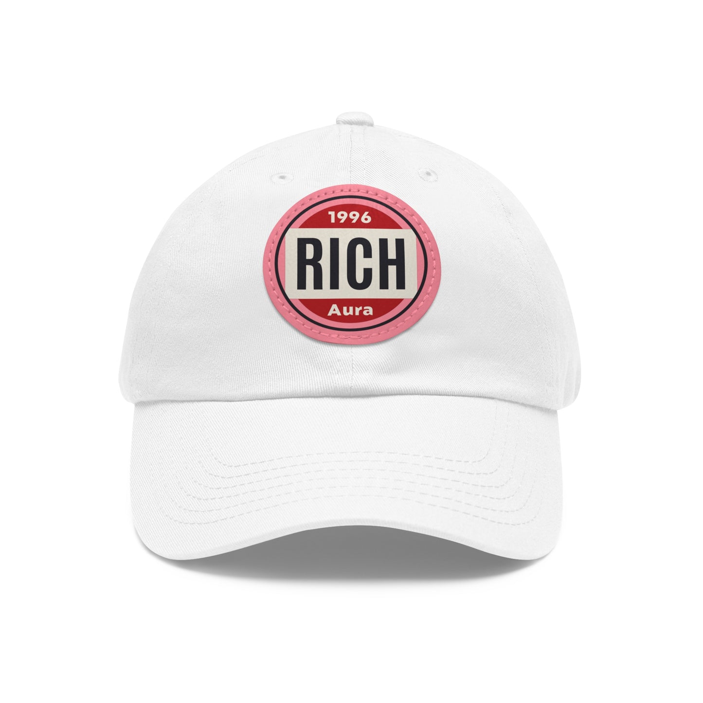 Rich Aura - 1996 Dad Hat w/ Leather Patch (Round)
