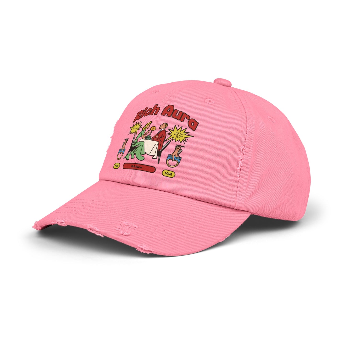 Rich Aura - True Love Distressed Cap