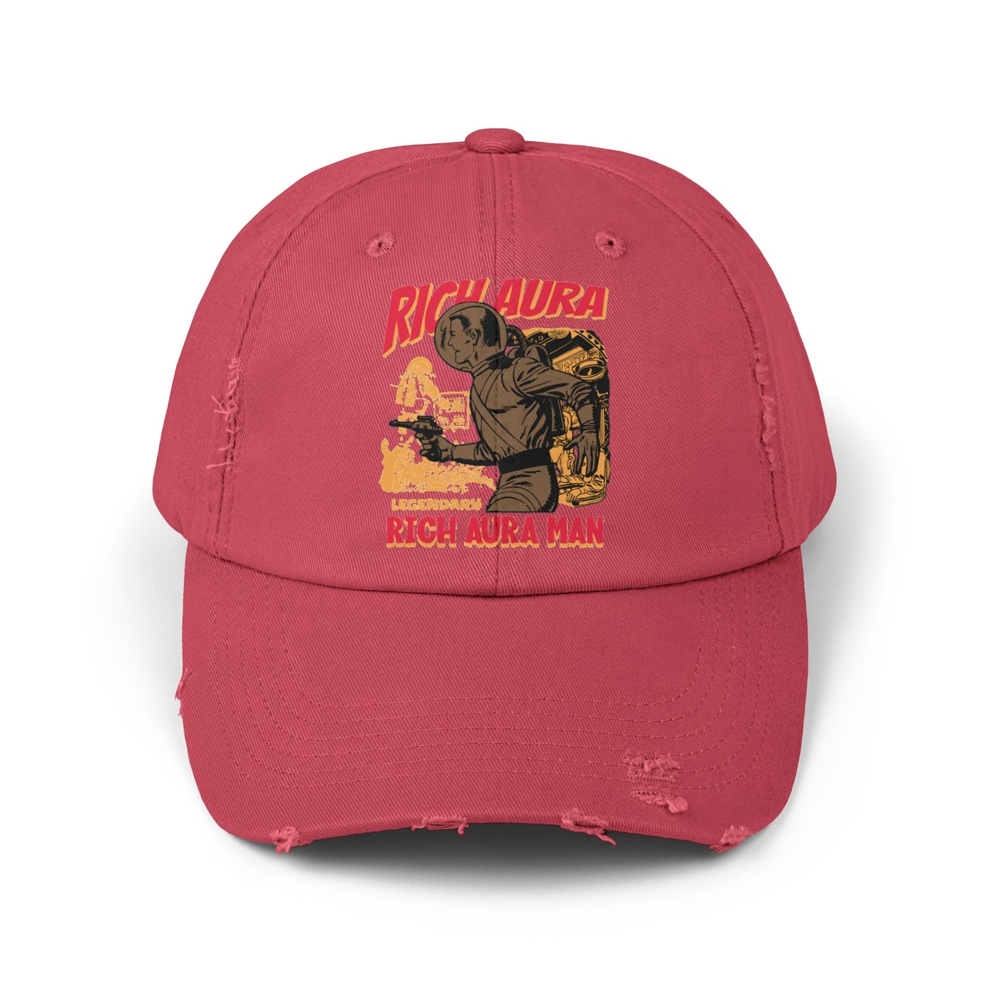 Rich Aura - Rich Aura Man Distressed Cap