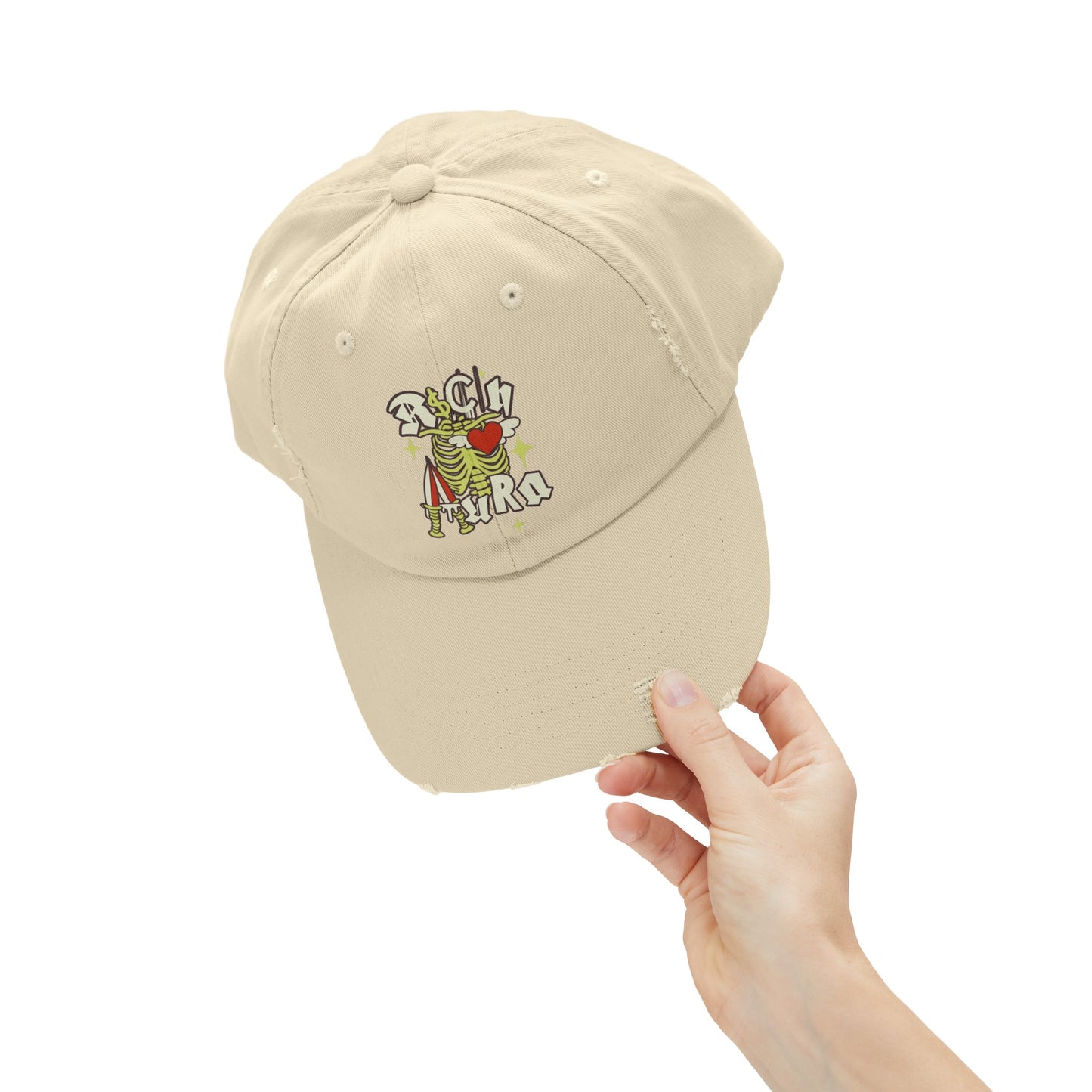 Rich Aura - Rich Love Distressed Cap