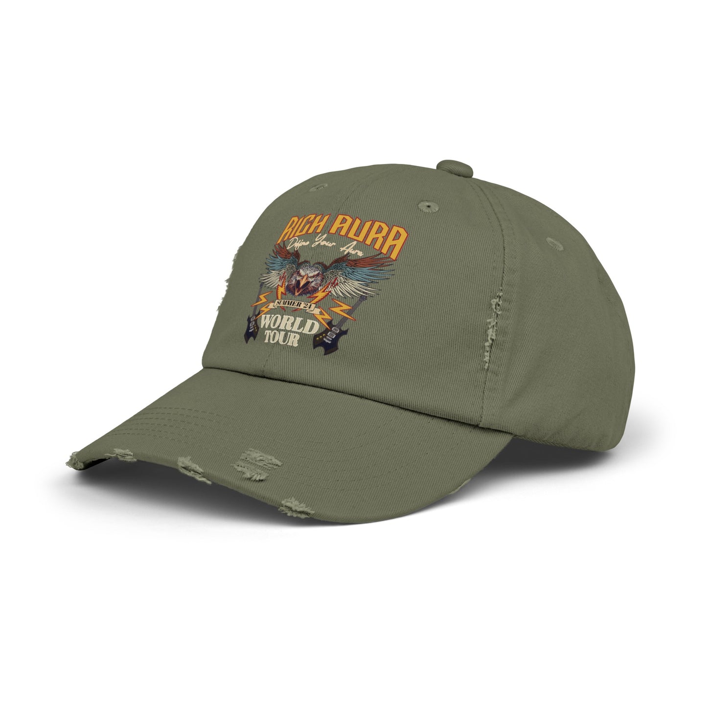 Rich Aura - World Tour Distressed Cap