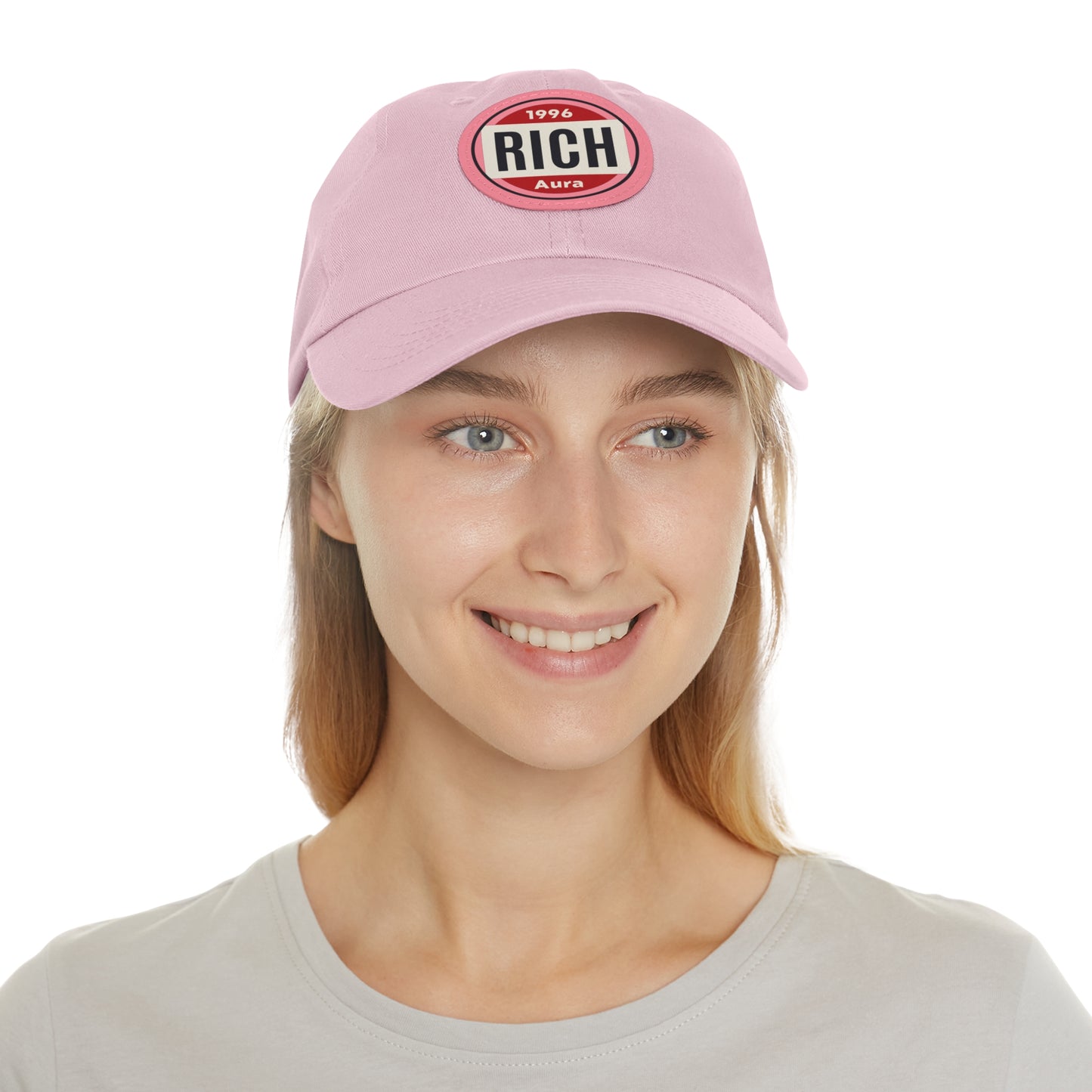 Rich Aura - 1996 Dad Hat w/ Leather Patch (Round)