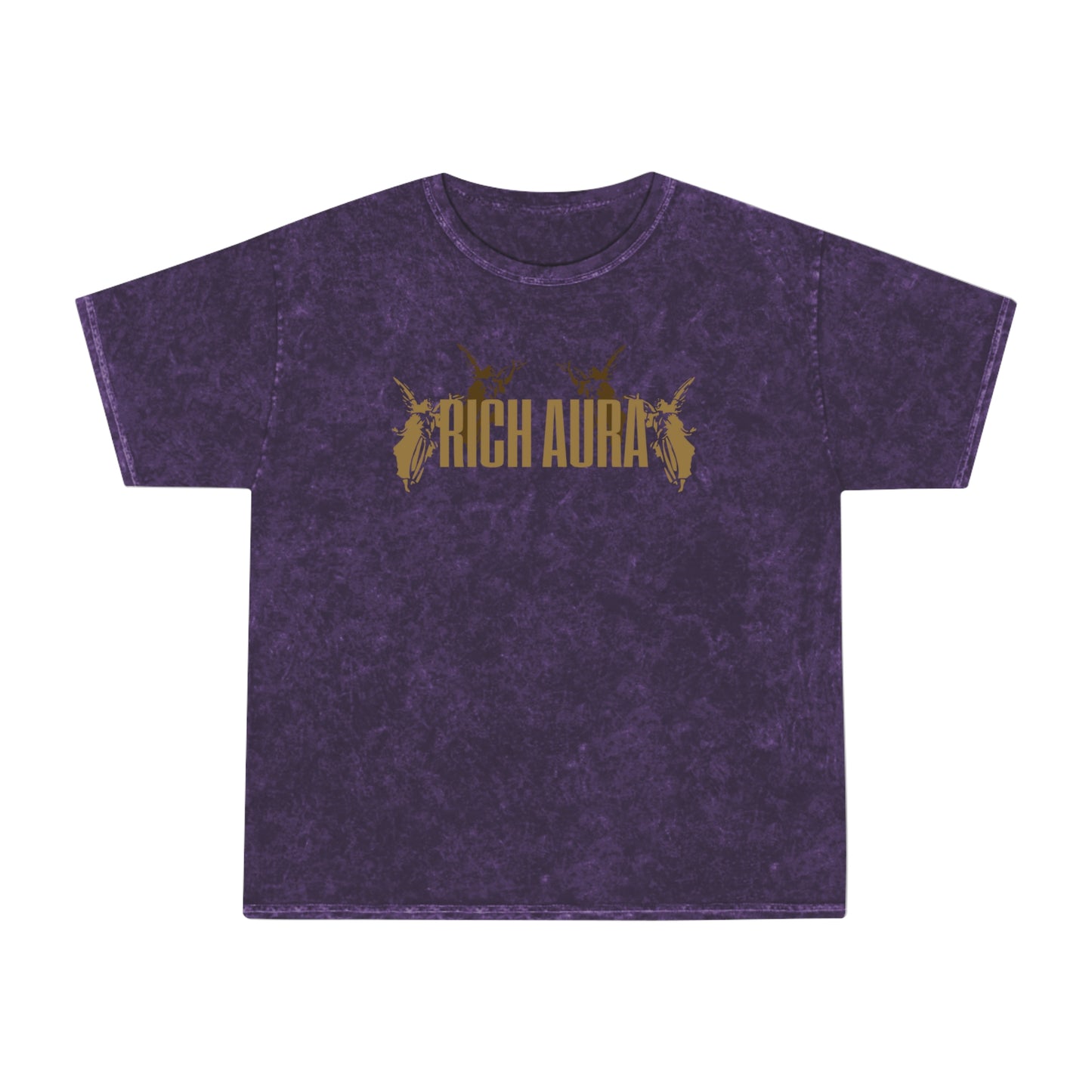 Rich Aura Mineral Wash T-Shirt - Light V. Dark