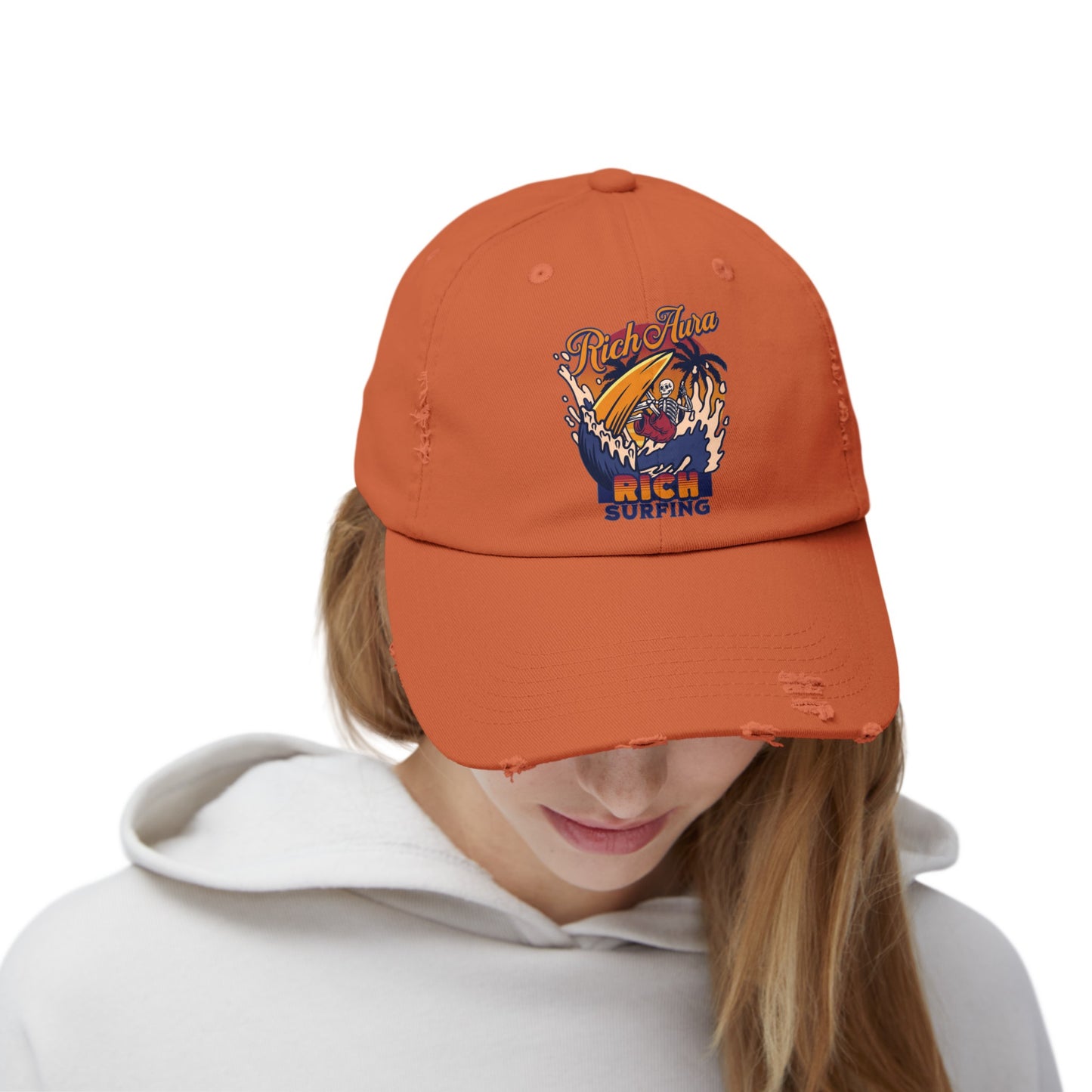Rich Aura - Rich Surfing Distressed Cap