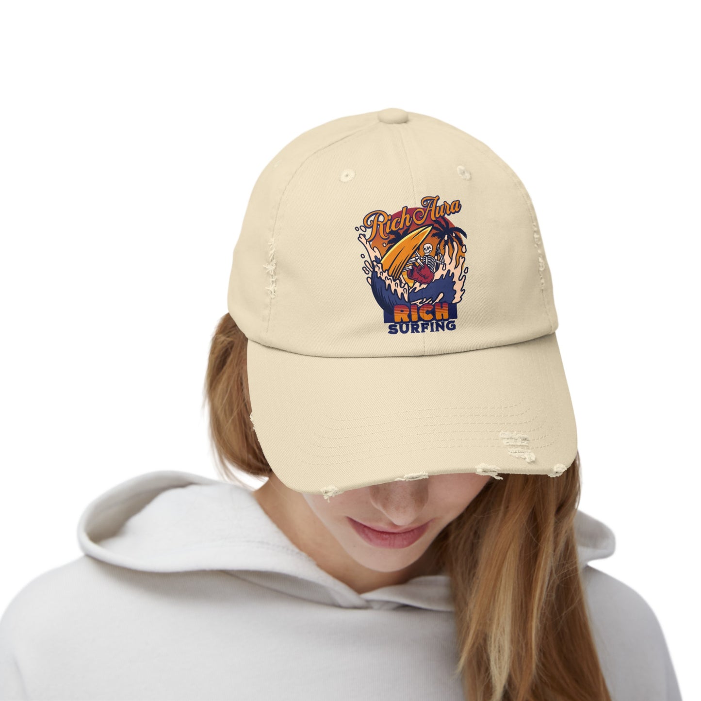 Rich Aura - Rich Surfing Distressed Cap