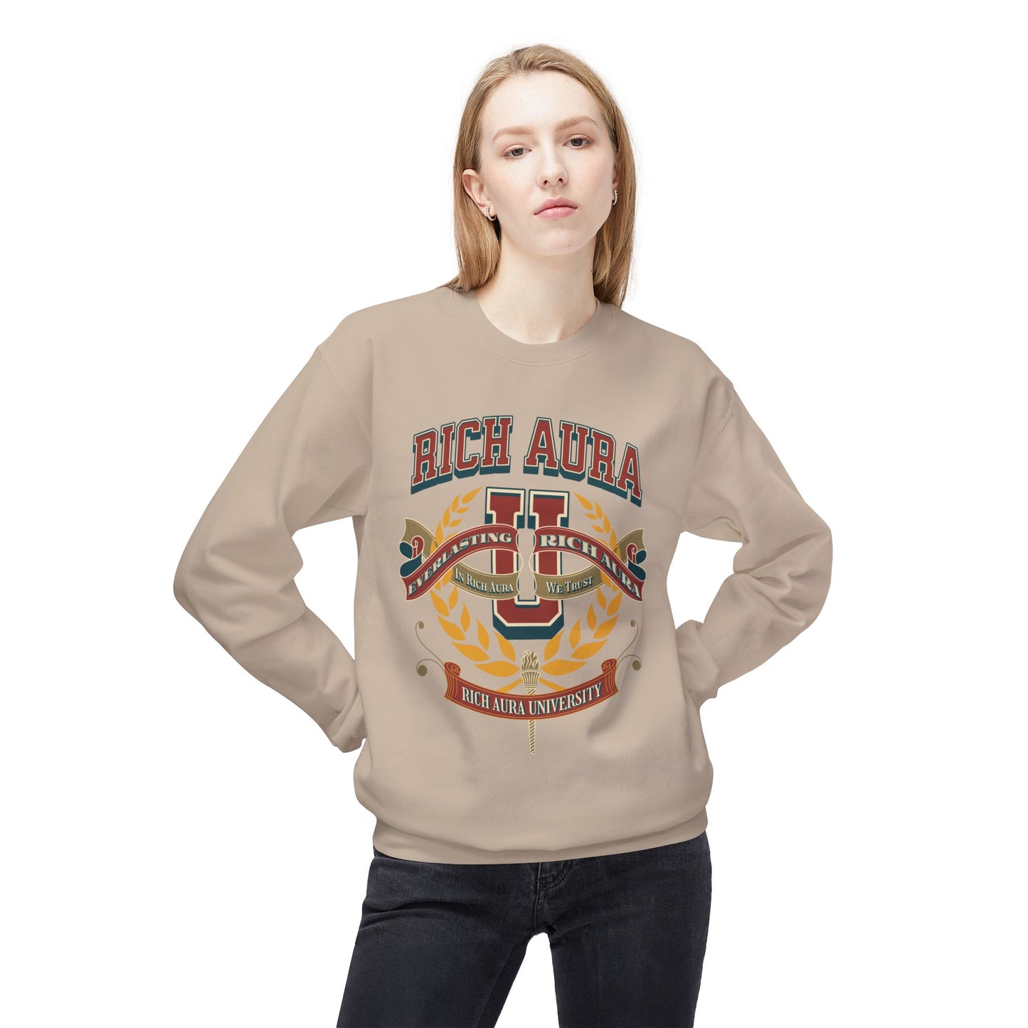 Rich Aura University Sweatshirt
