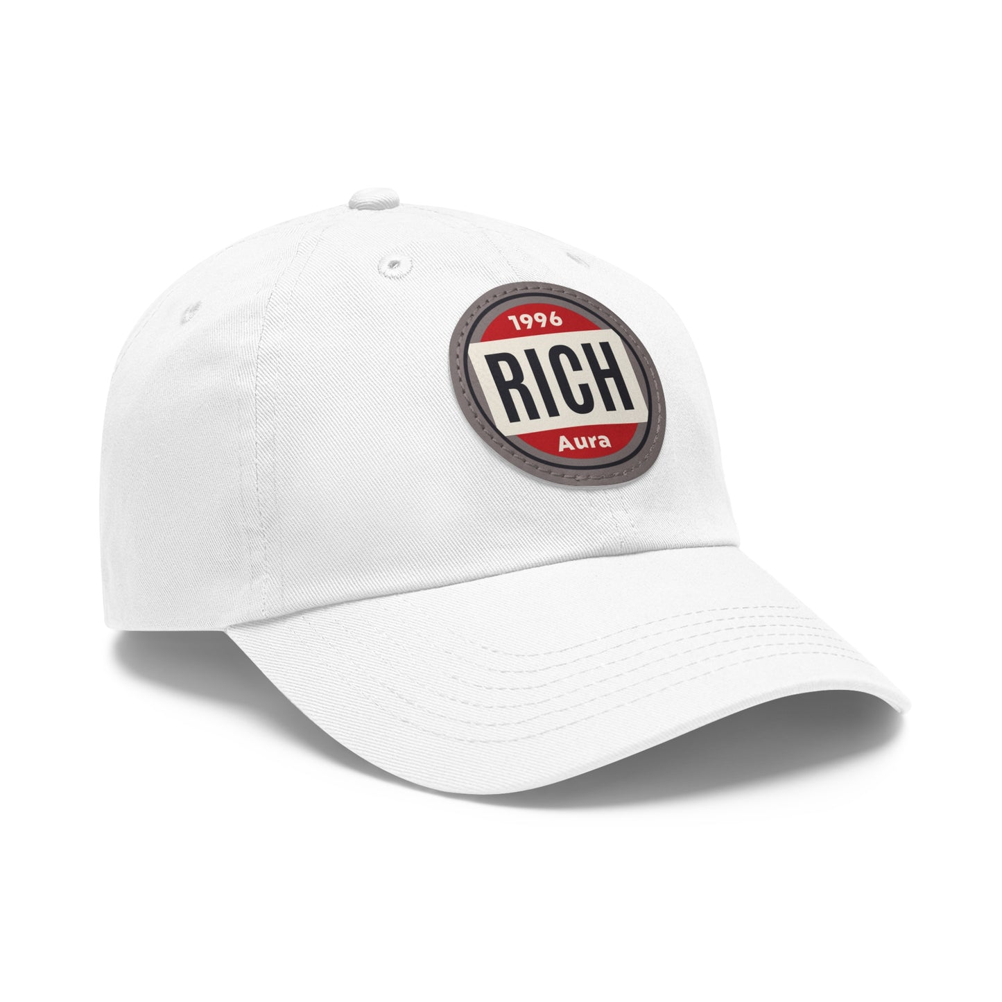 Rich Aura - 1996 Dad Hat w/ Leather Patch (Round)