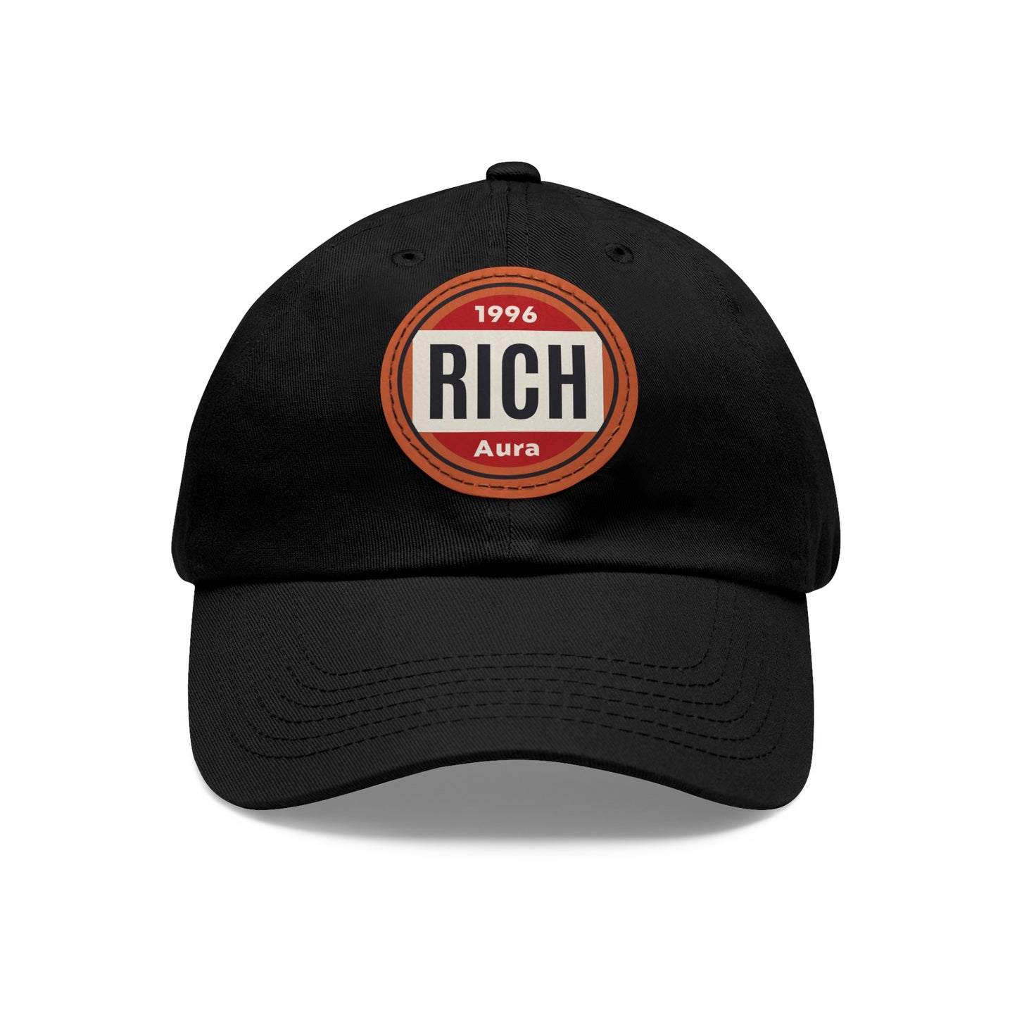 Rich Aura - 1996 Dad Hat w/ Leather Patch (Round)