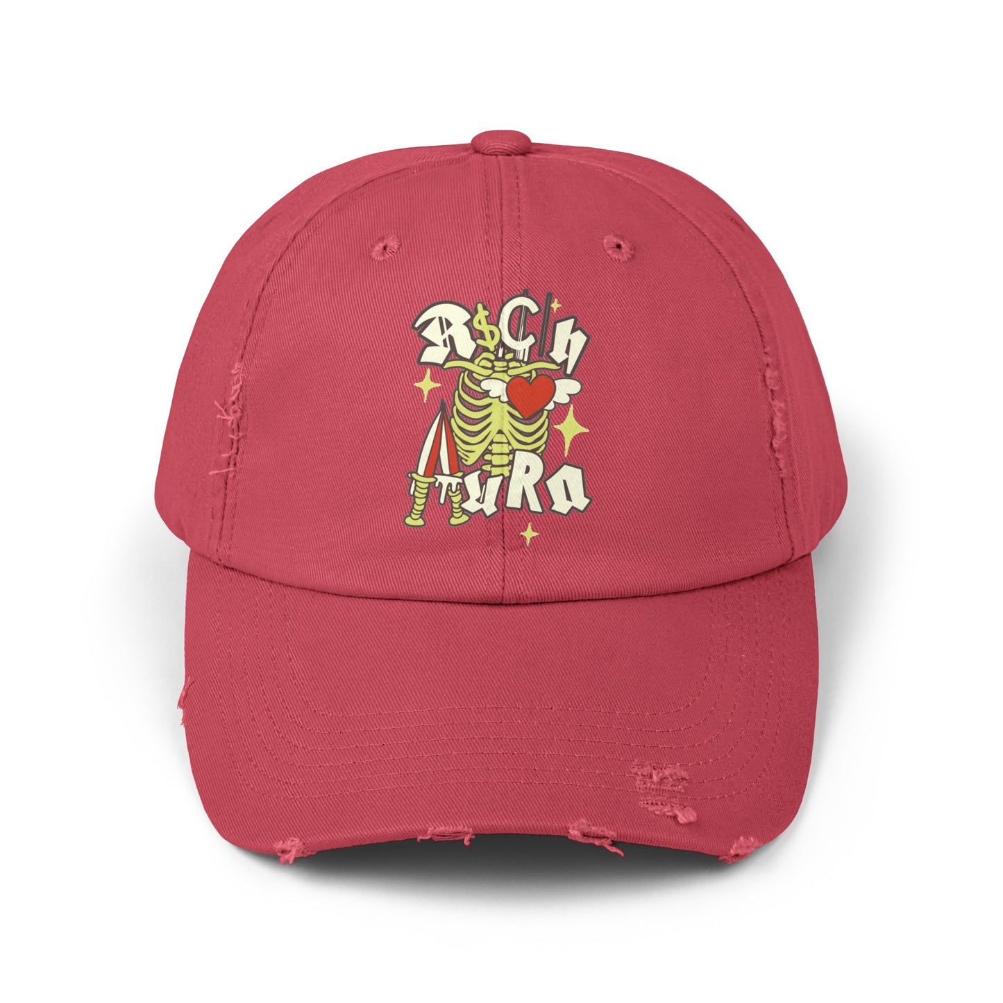 Rich Aura - Rich Love Distressed Cap