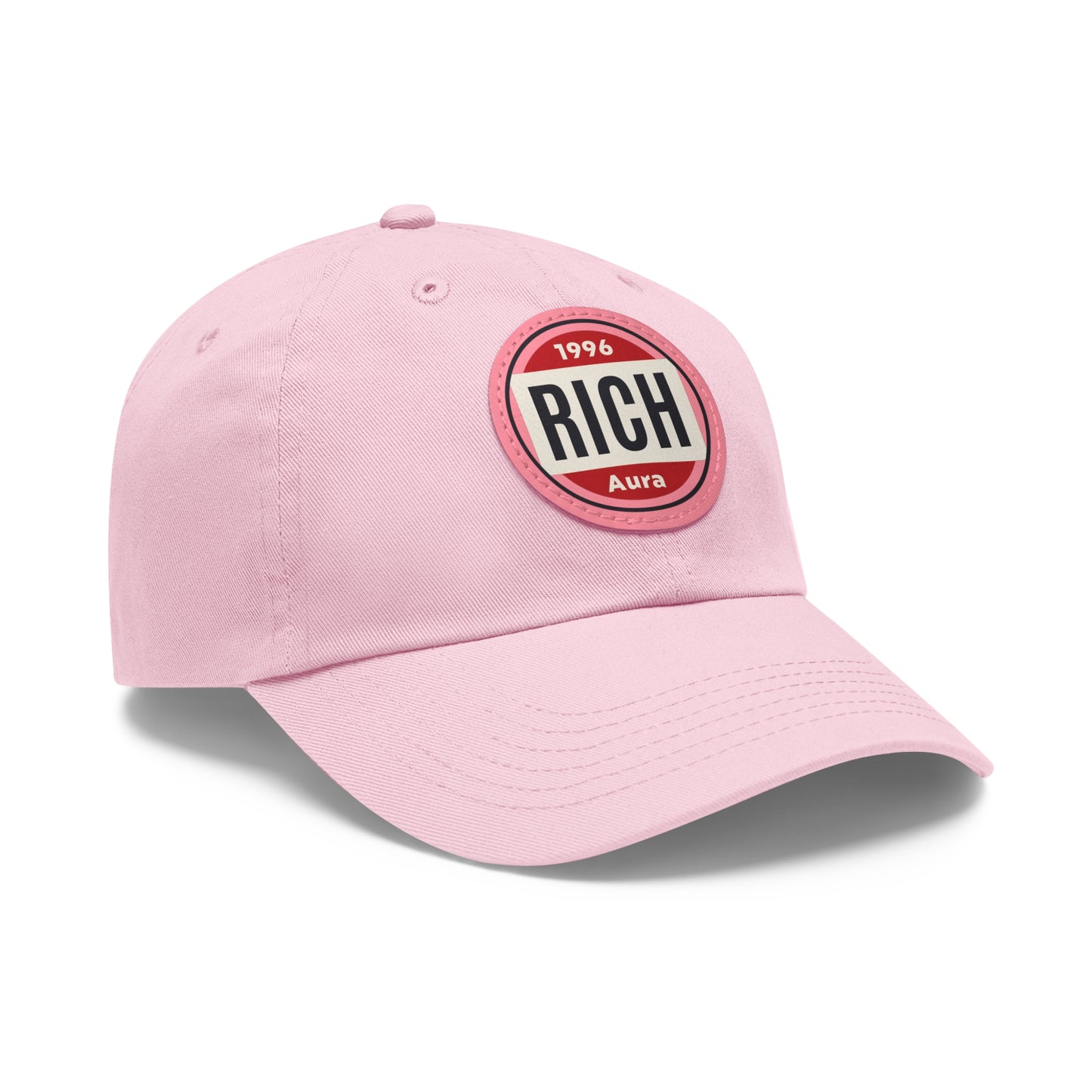 Rich Aura - 1996 Dad Hat w/ Leather Patch (Round)
