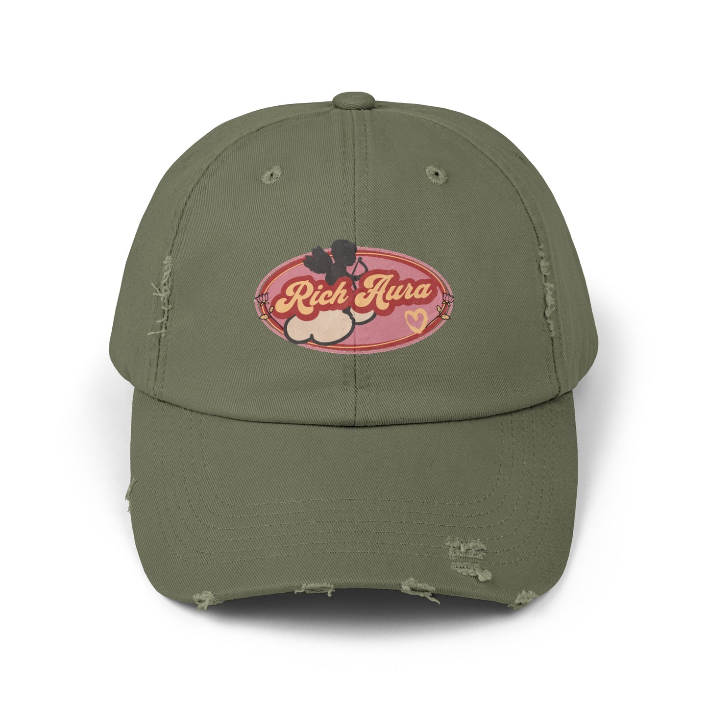 Rich Aura Cupid Distressed Cap