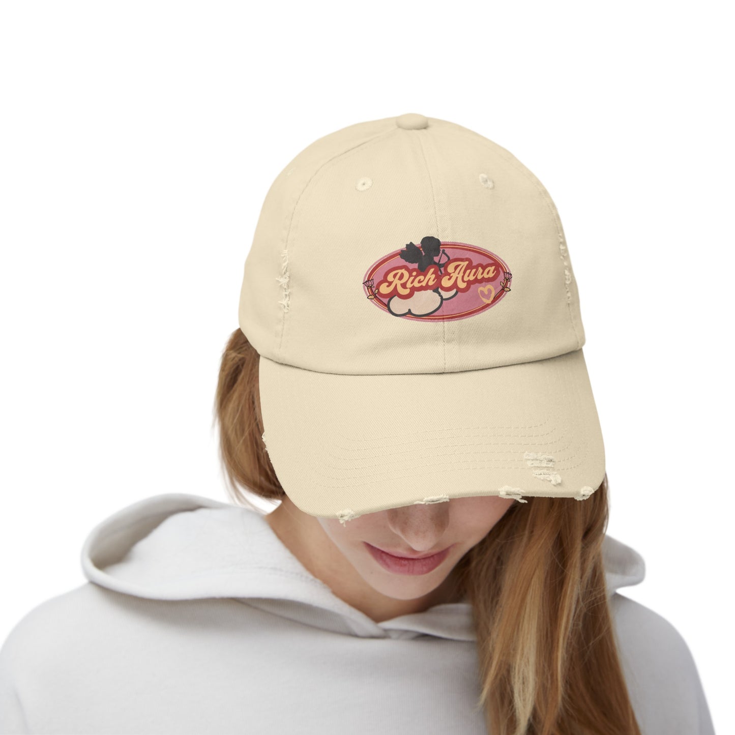 Rich Aura Cupid Distressed Cap