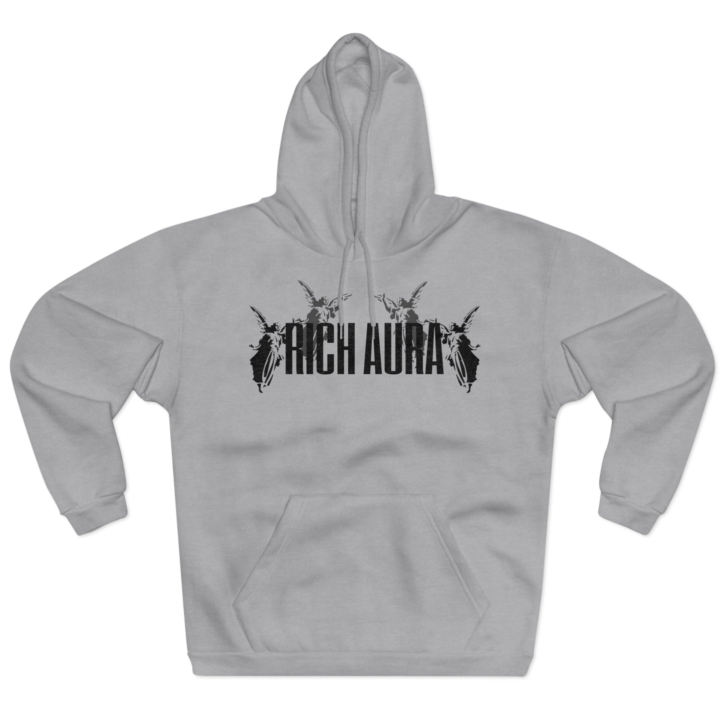 Rich Aura - Light v. Dark Pullover Hoodie - Black