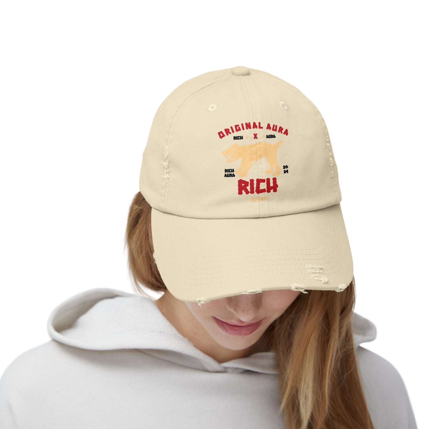 Rich Aura - Mad Dawg Distressed Cap
