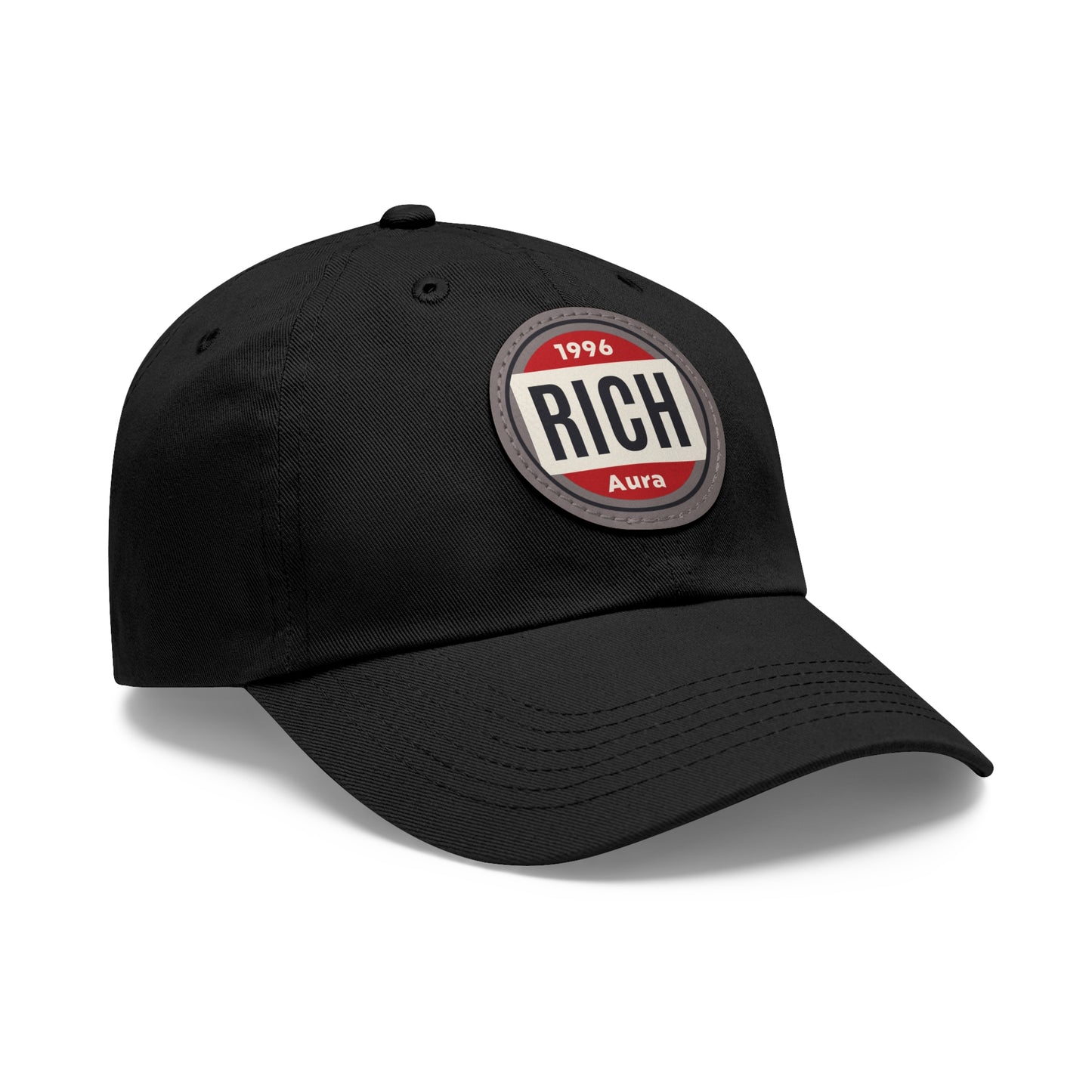 Rich Aura - 1996 Dad Hat w/ Leather Patch (Round)