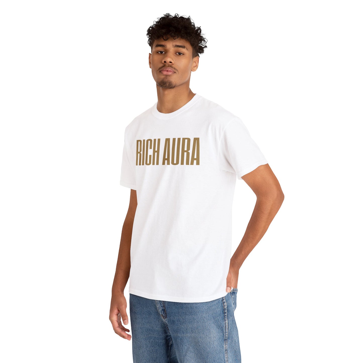 Rich Aura - Rich Love Tee - Gold