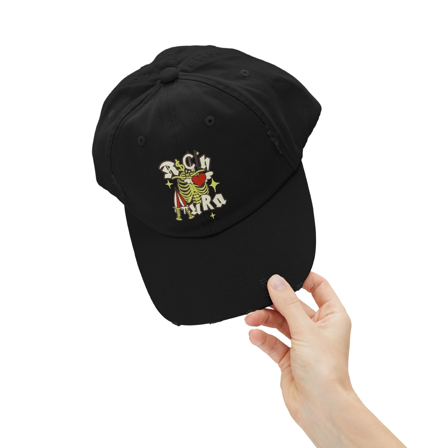 Rich Aura - Rich Love Distressed Cap