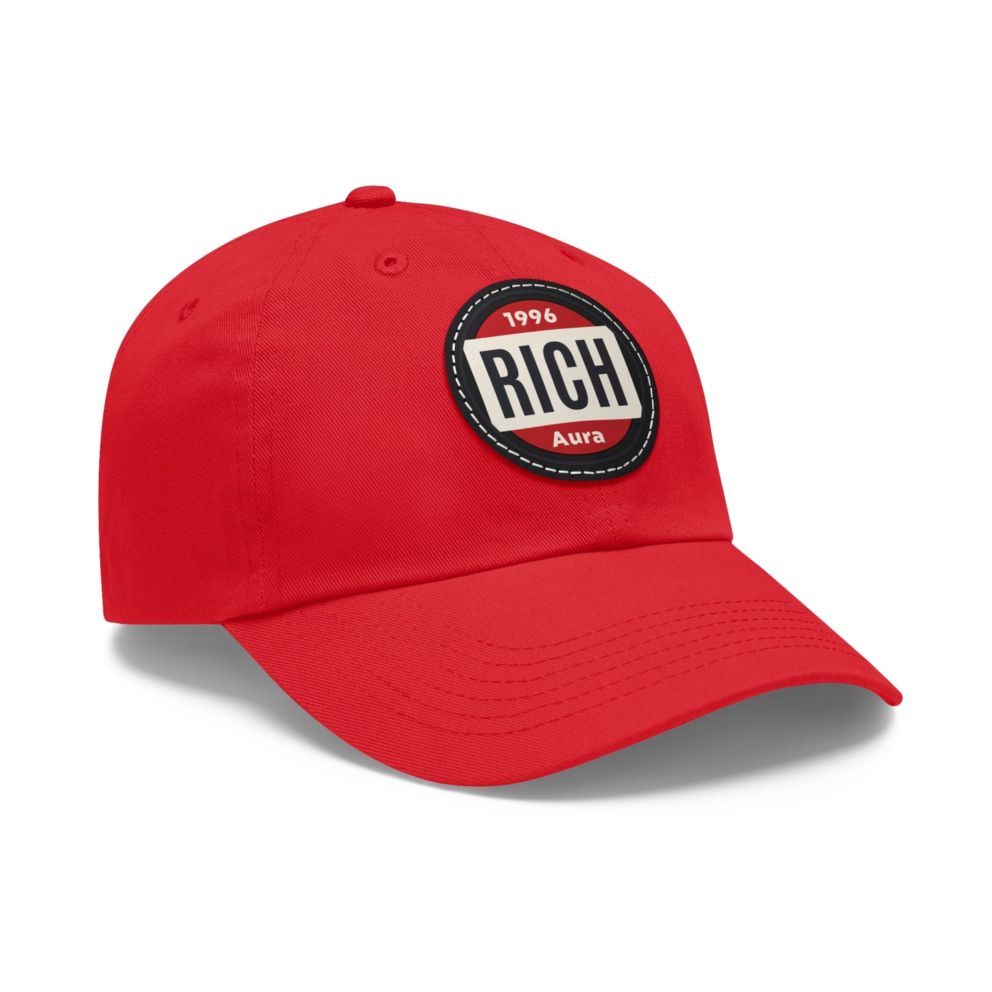 Rich Aura - 1996 Dad Hat w/ Leather Patch (Round)