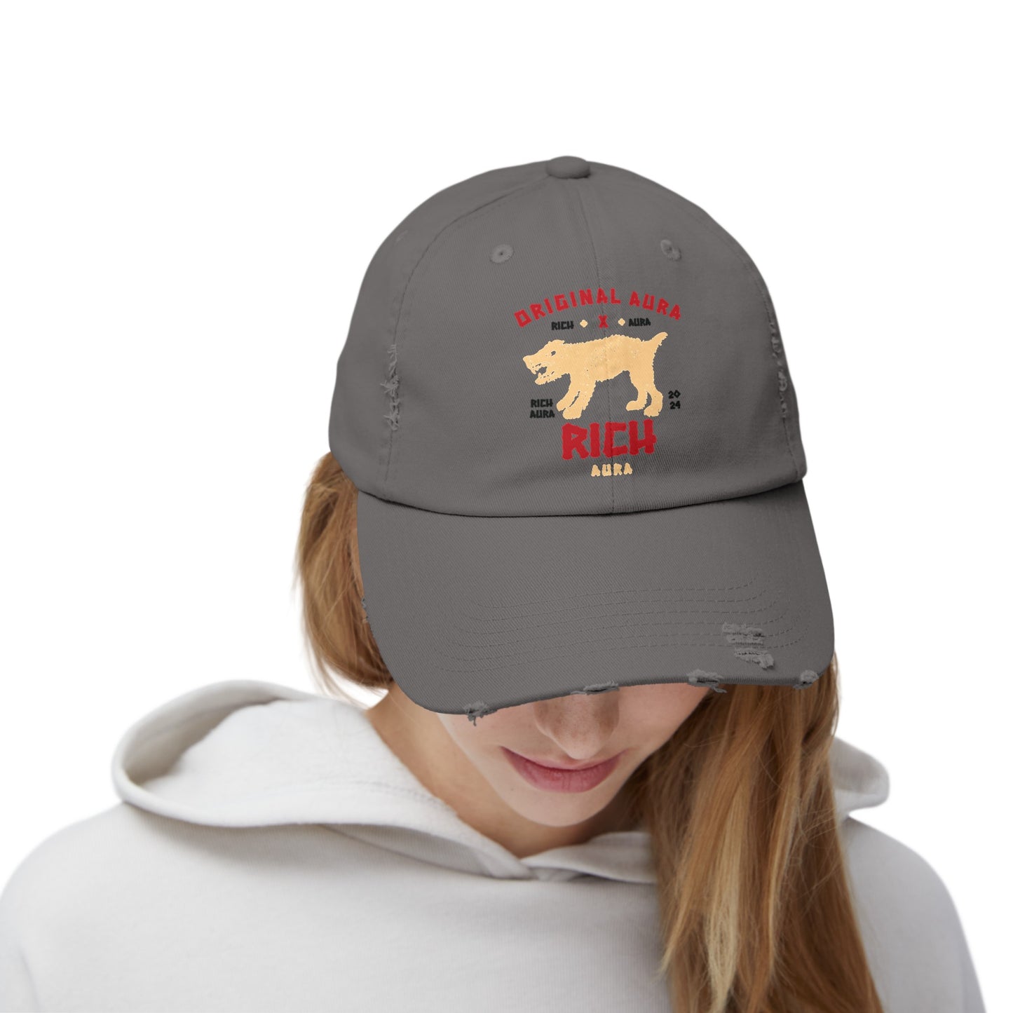 Rich Aura - Mad Dawg Distressed Cap