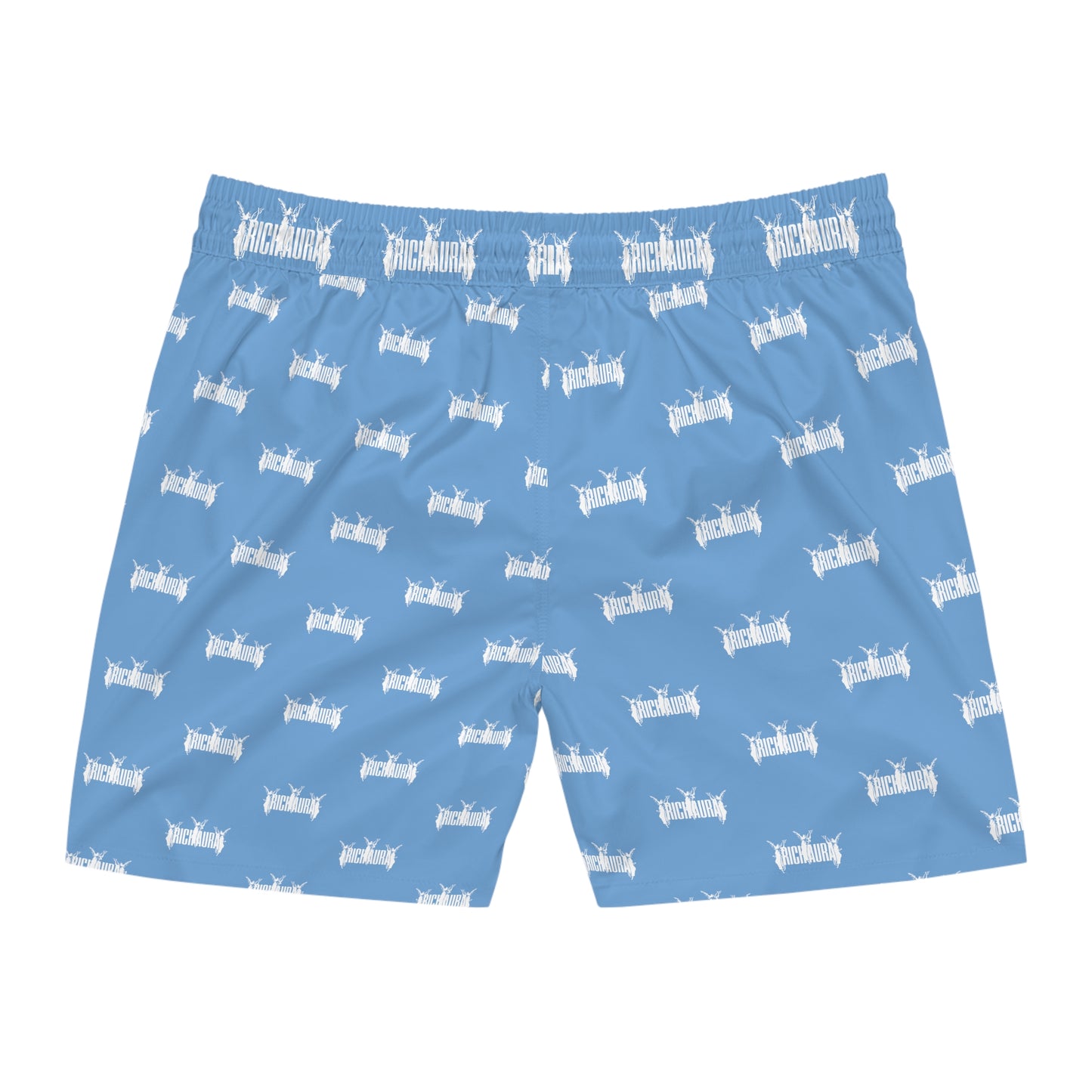 Rich Aura Swim Shorts - Sky Blue
