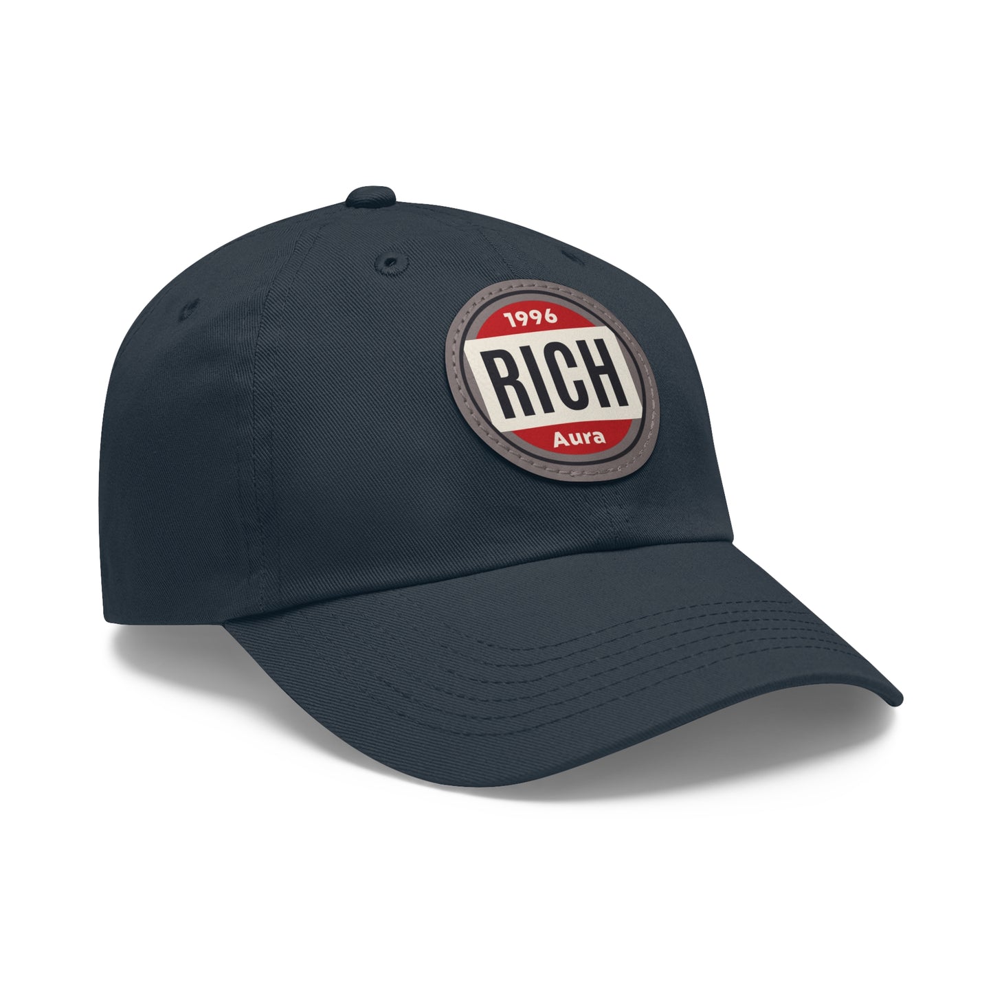 Rich Aura - 1996 Dad Hat w/ Leather Patch (Round)
